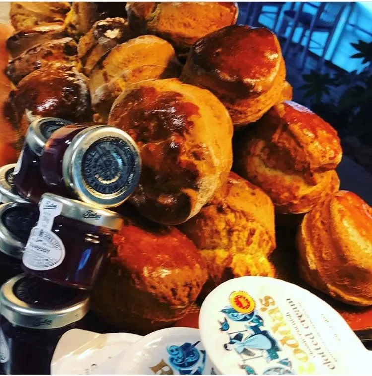 Food and drinks in The Beach Hotel