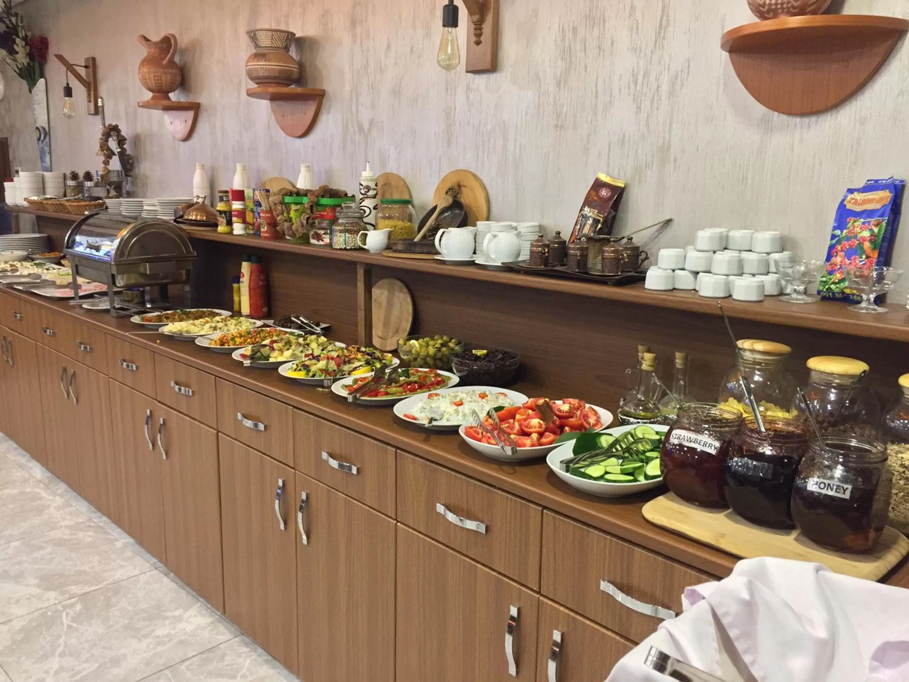 Continental breakfast in Sarnic Hotel & Sarnic Premier Hotel(Ottoman Mansion)