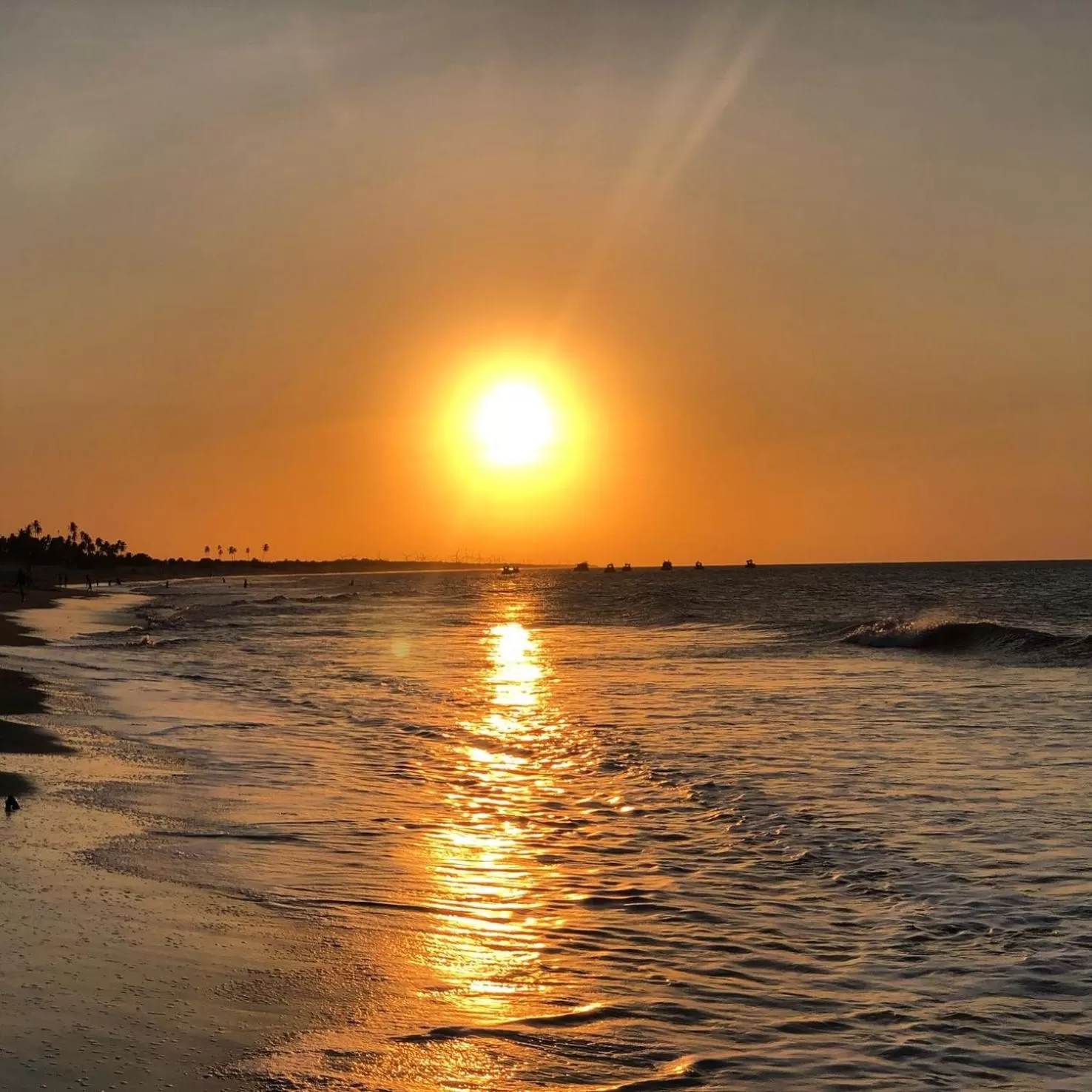 Day, Sunrise/Sunset in Pousada Recanto da Praia