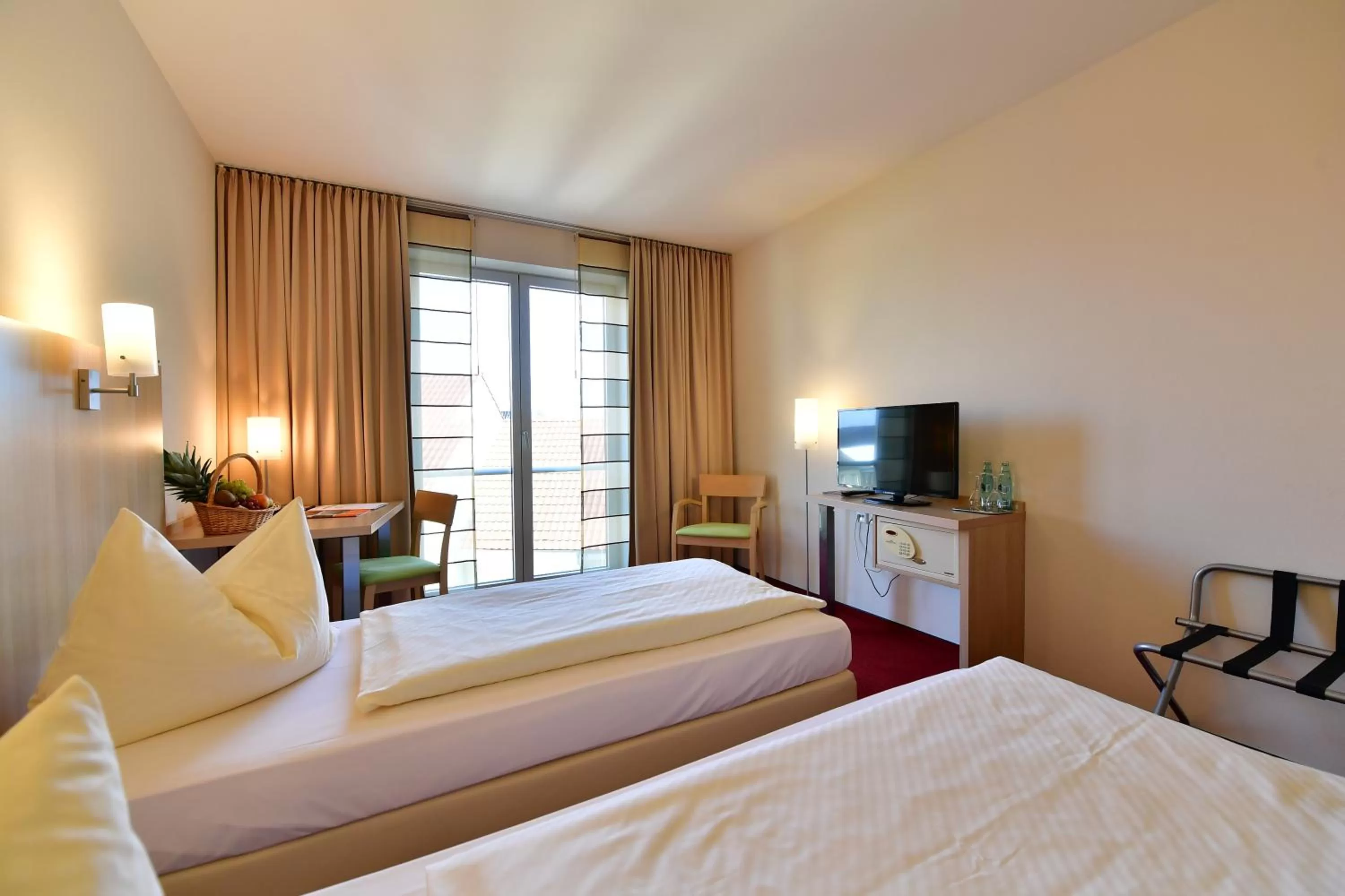 Bed in Hotel Aspethera