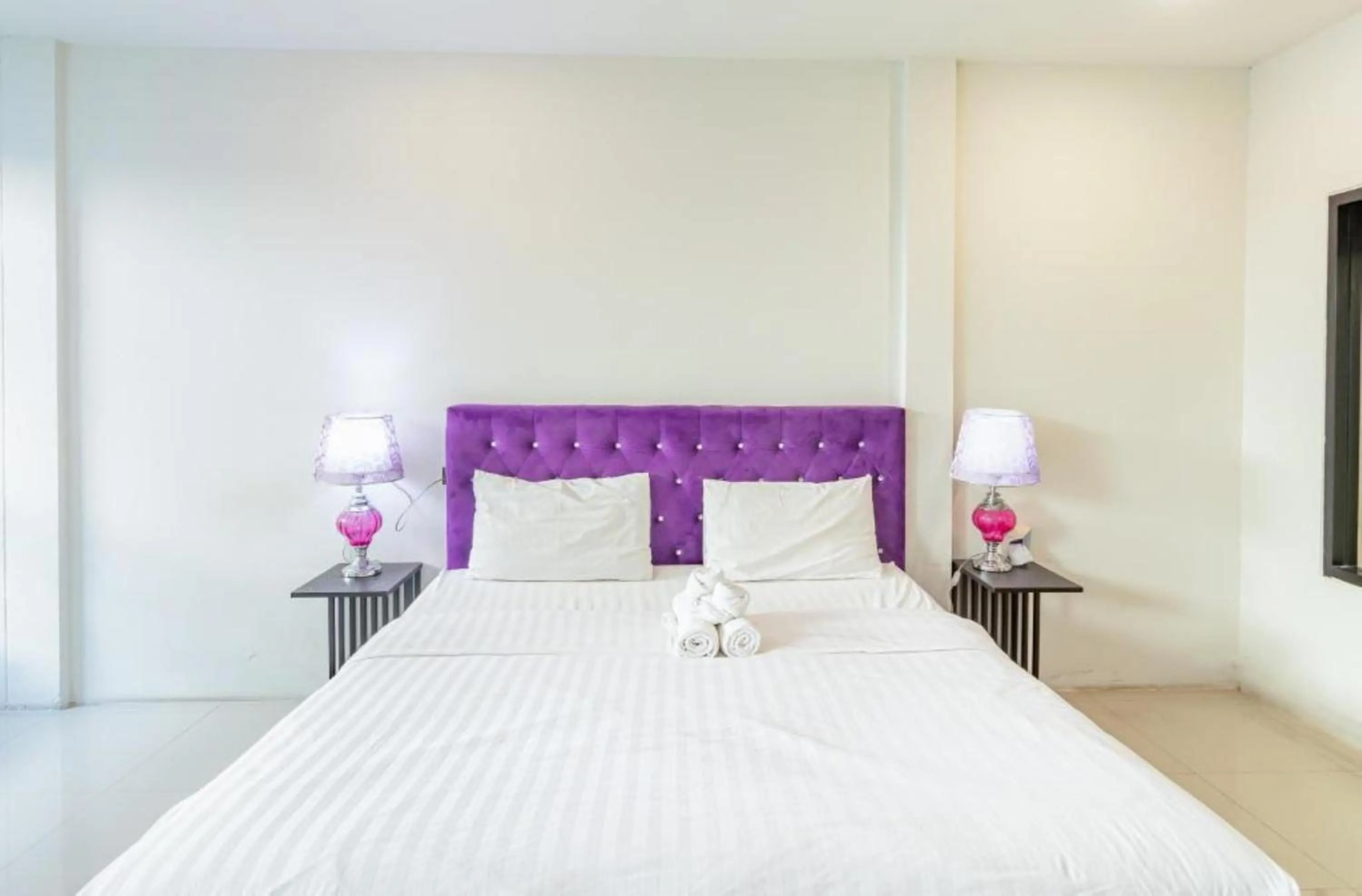 Bed in The Pool Resort