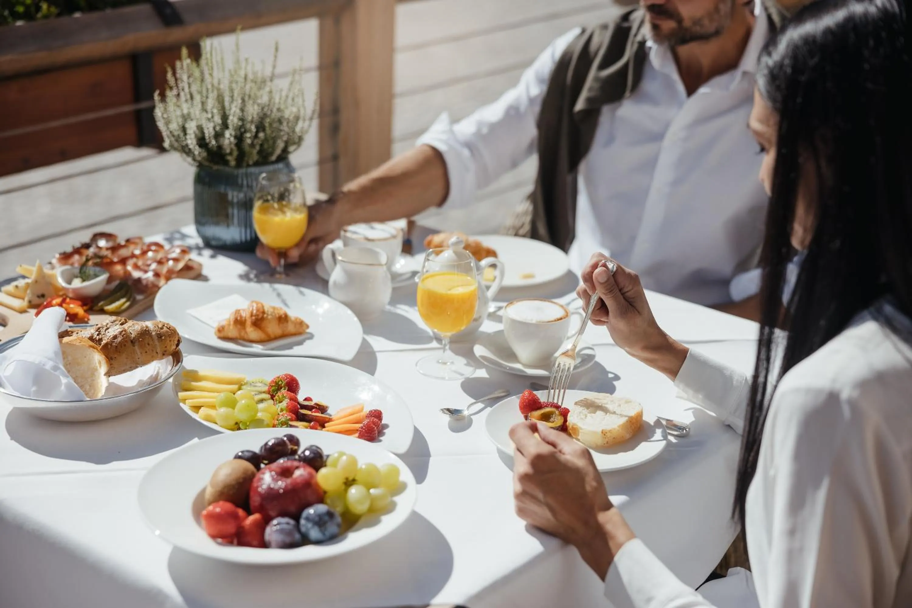 Food and drinks in Kolfuschgerhof Mountain Resort
