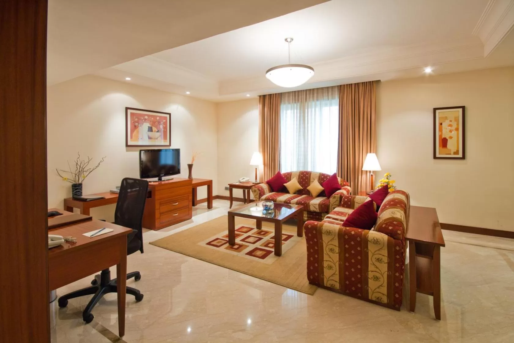 Living room in The Accord Metropolitan