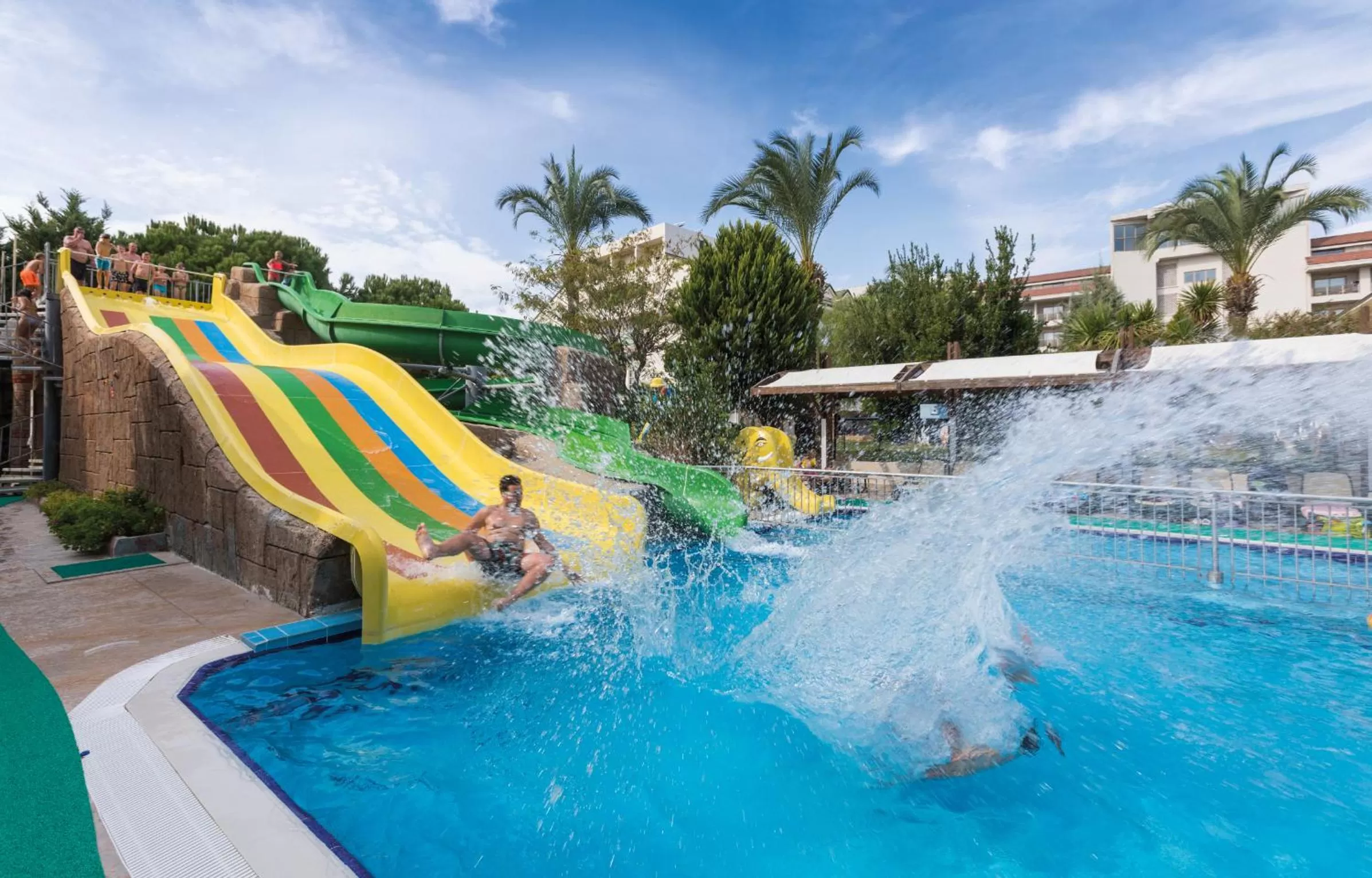 Children play ground in Side Breeze Hotel