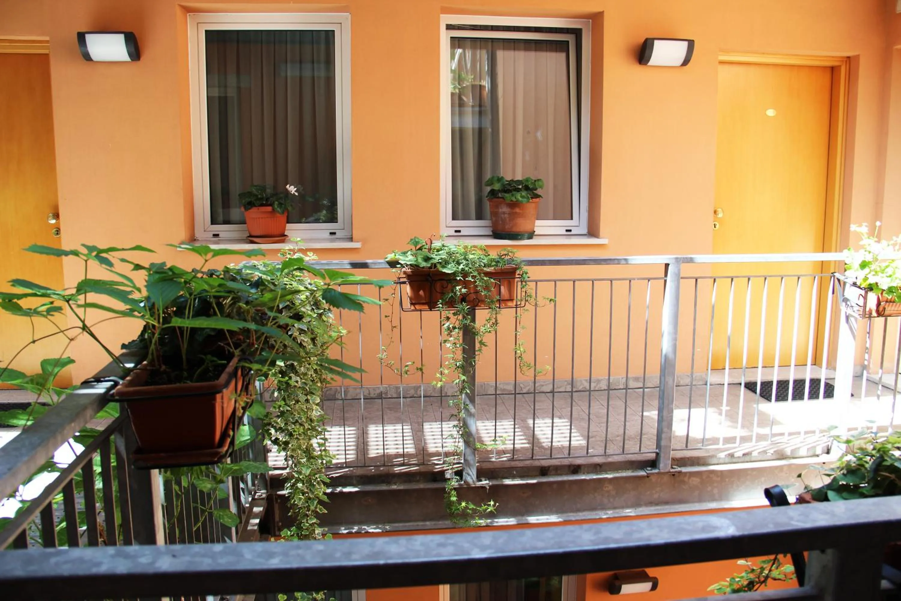 Balcony/Terrace in Albergo Al Viale