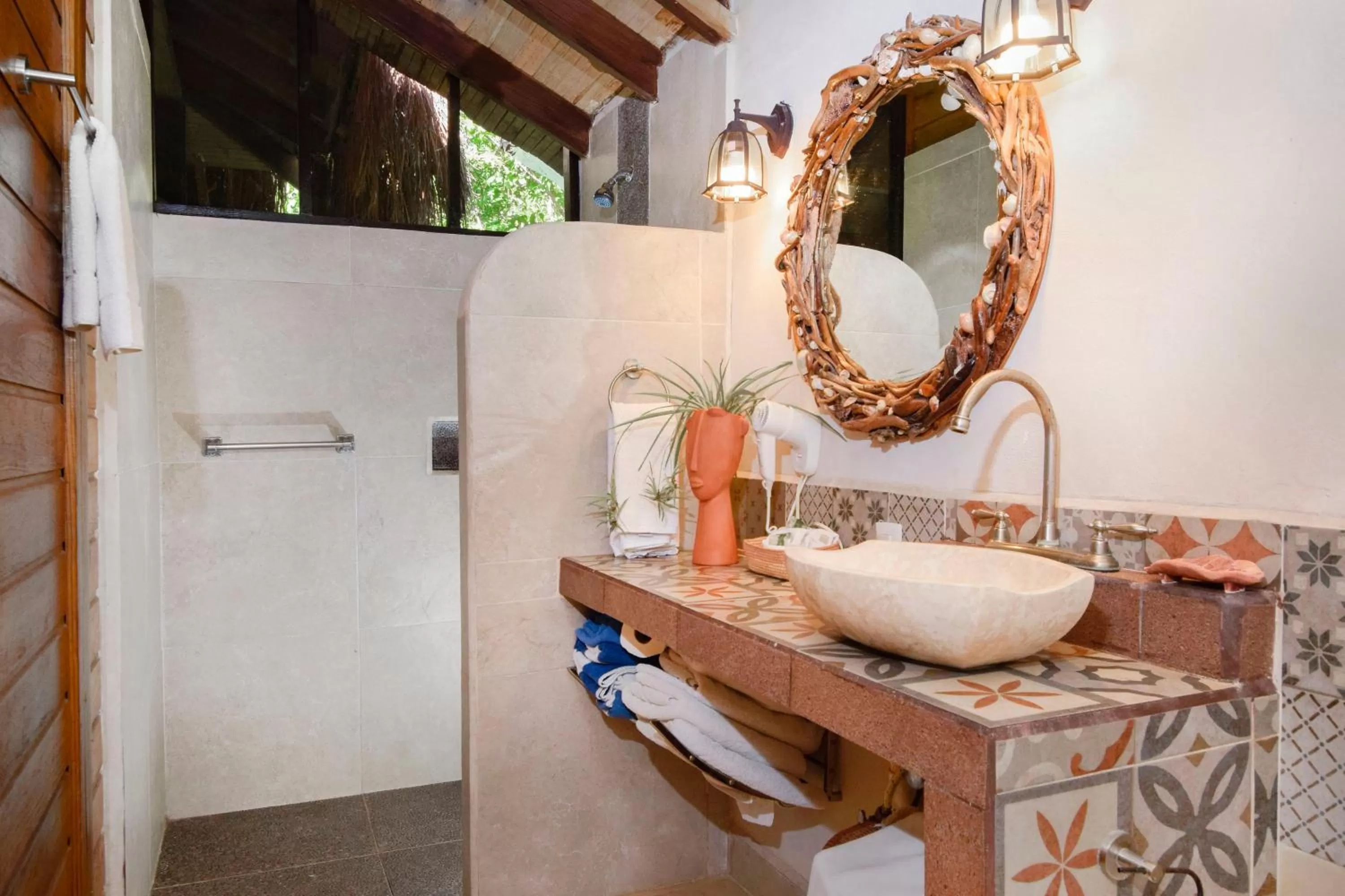 Bathroom in Villas El Encanto Cozumel