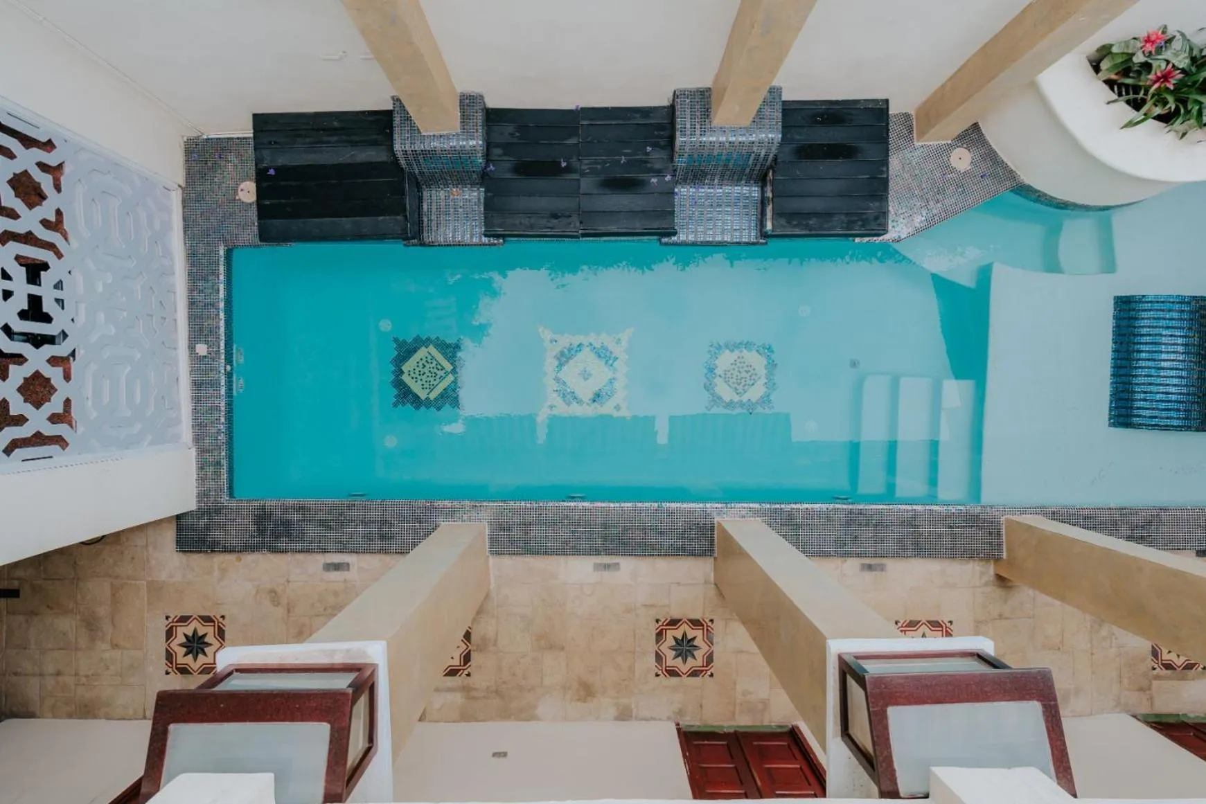 Swimming pool in Hotel Boutique Casa Sánchez