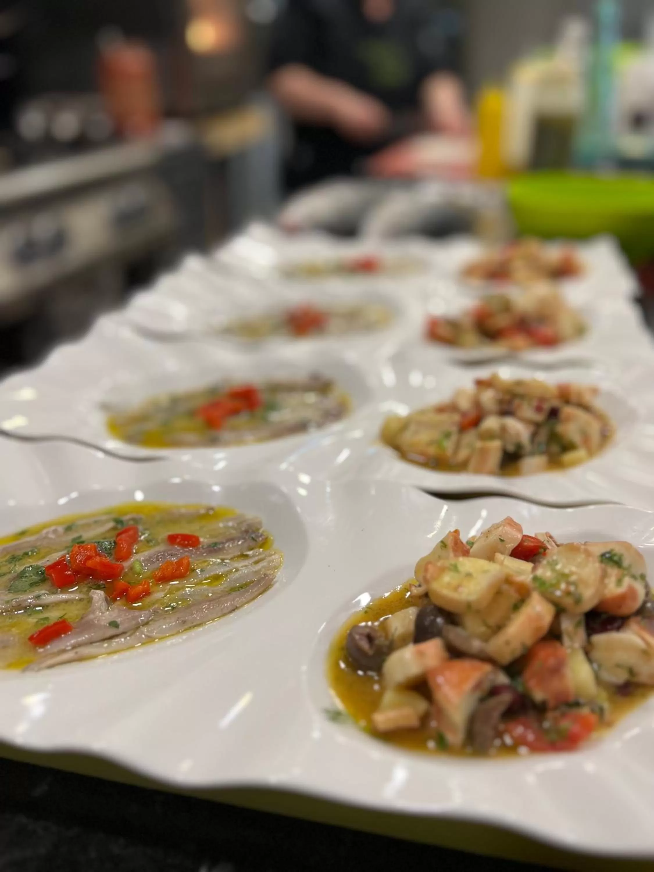 Food in Dim's Hotel & Restaurant