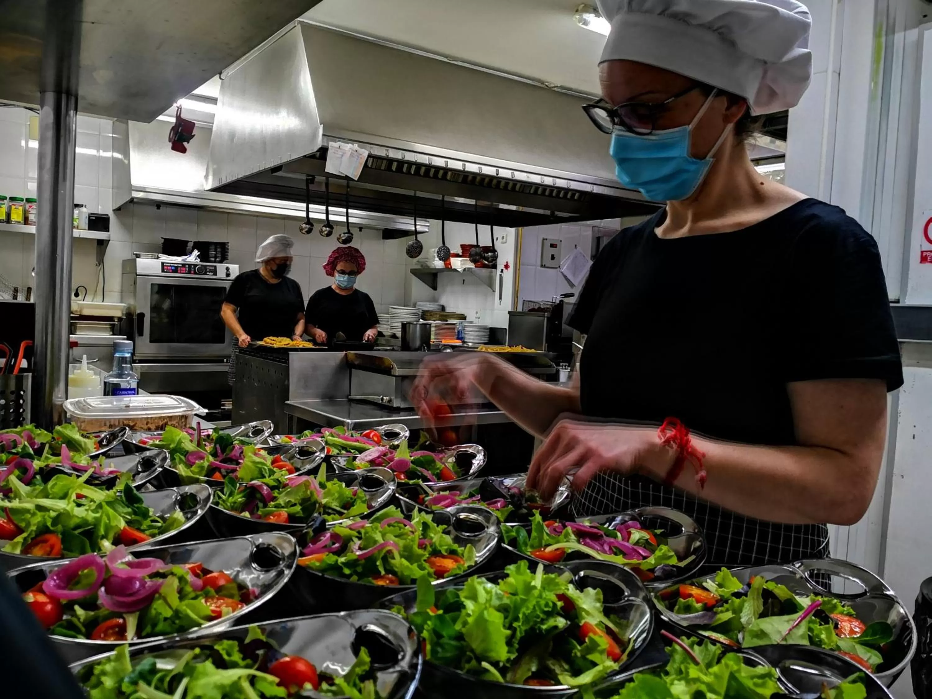 kitchen in Hotel Aro'S