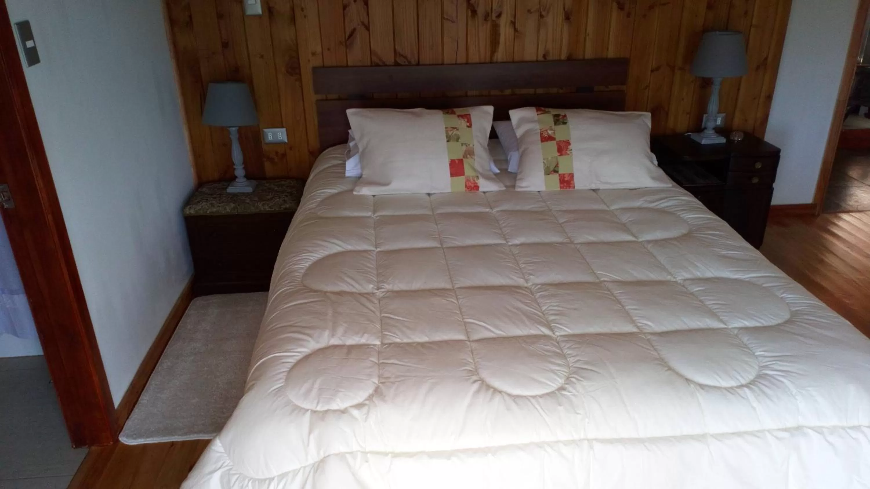 Bed in Hostal Parcela 47 villarrica