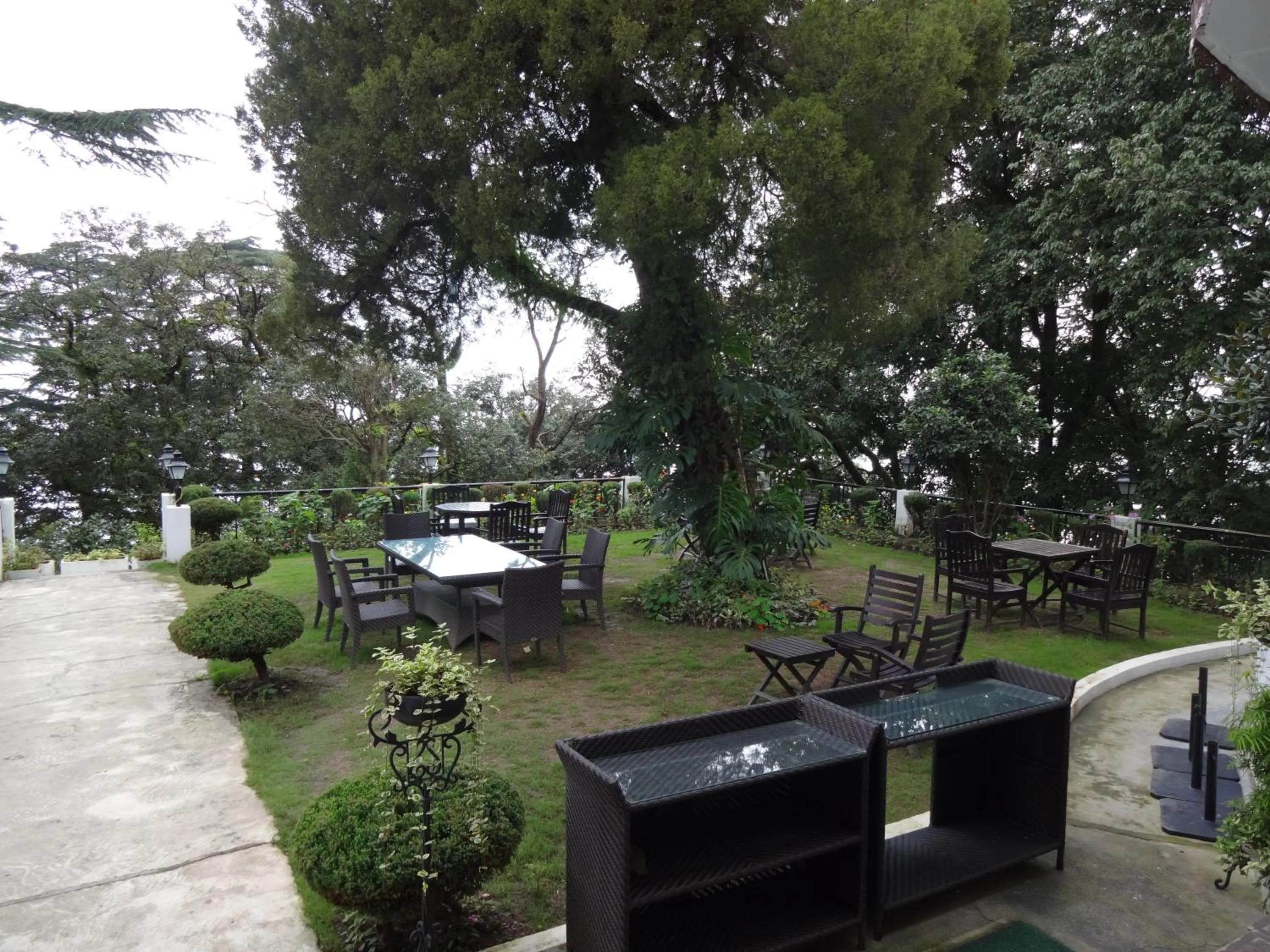 Patio in The Claridges Nabha Residence