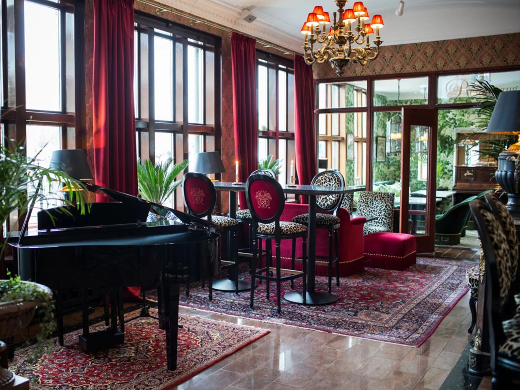 Lobby or reception in Hotel Eggers