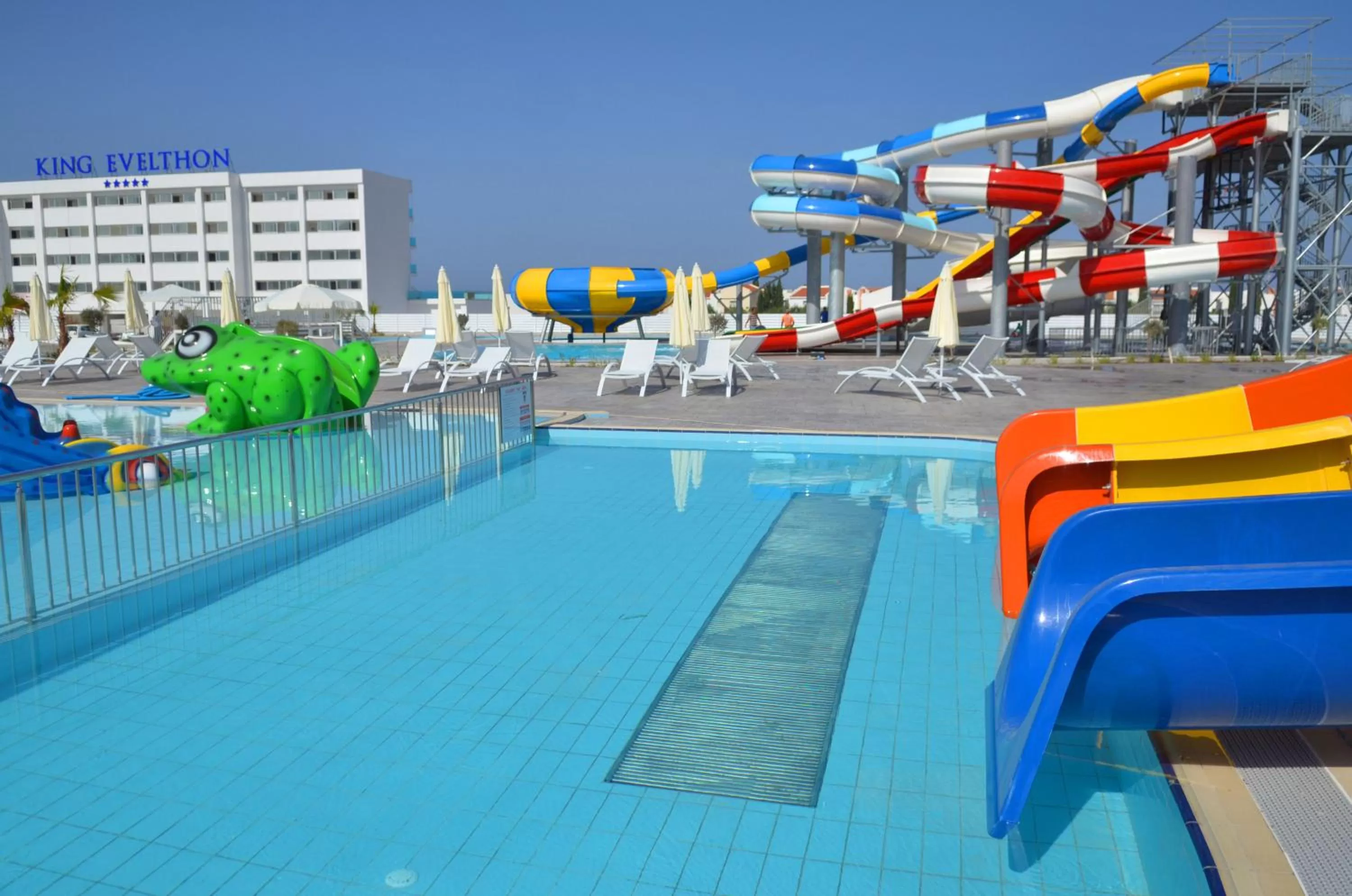 Aqua park in King Evelthon Beach Hotel & Resort