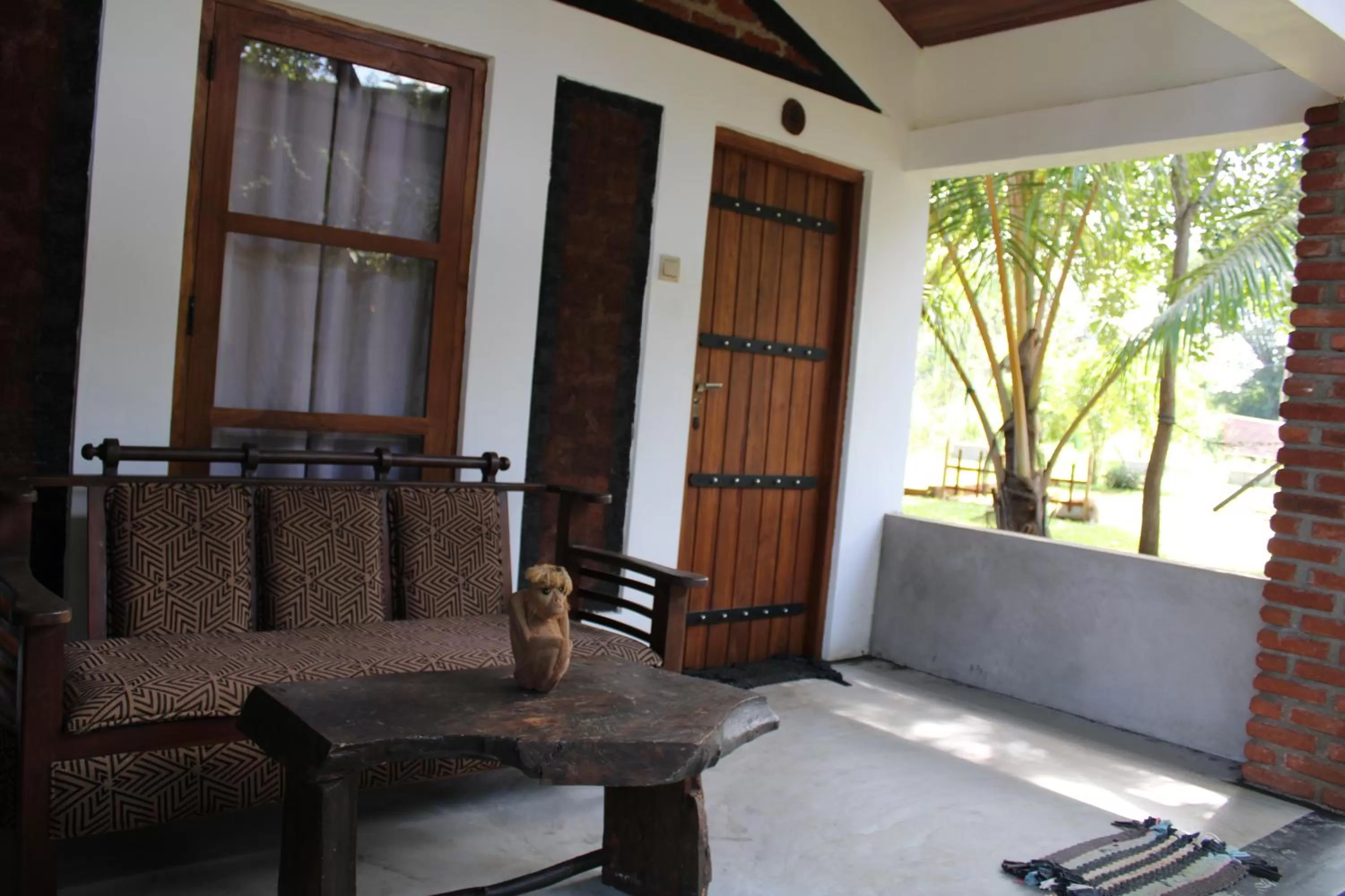 Seating Area in Green Cottage