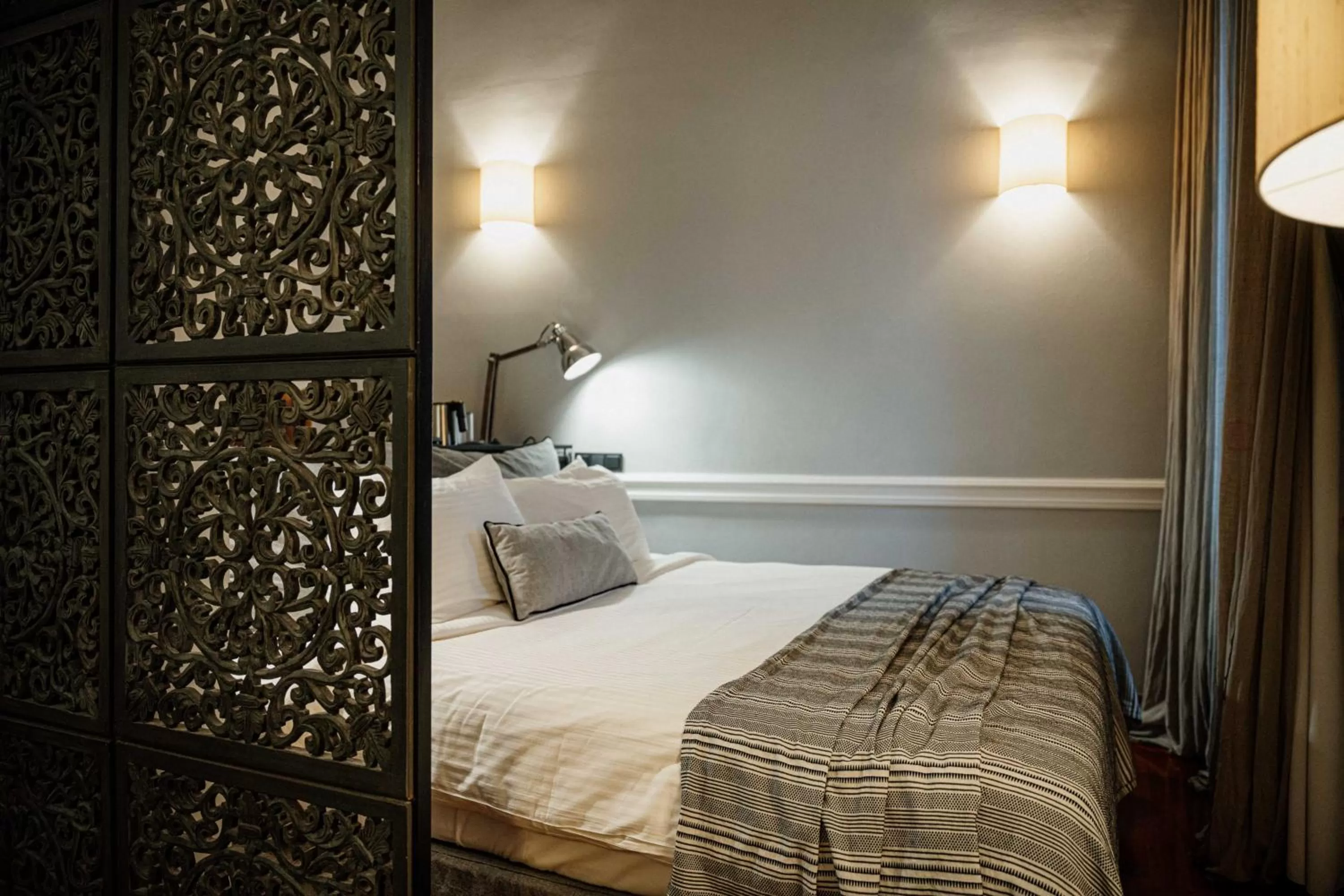 Bed in The Zillers Boutique Hotel