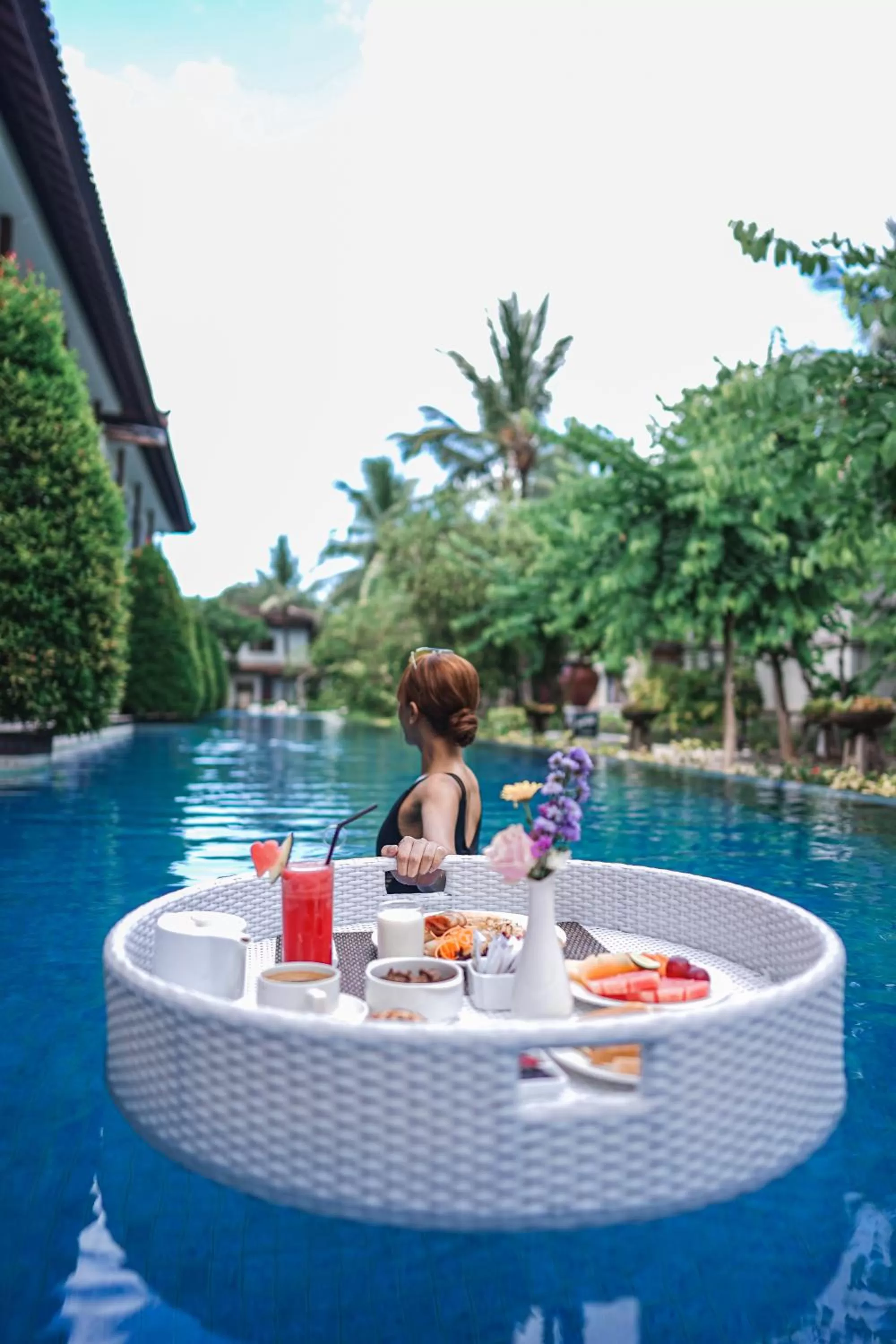 Swimming pool in Grand Whiz Hotel Nusa Dua Bali
