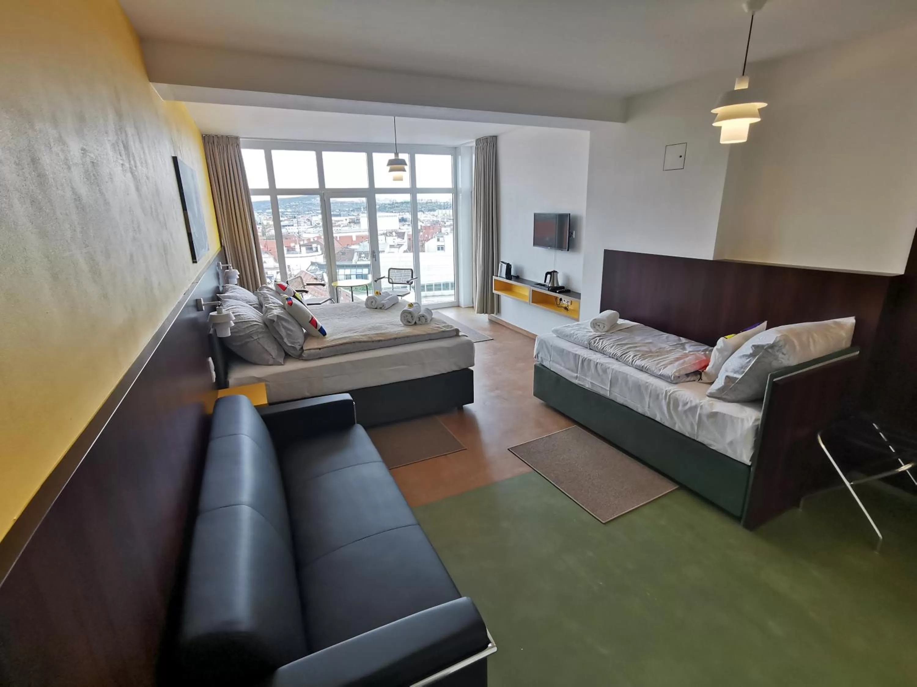 Photo of the whole room, Bed in Hotel Avion - National Cultural Monument - ICONIC HOUSES ORG