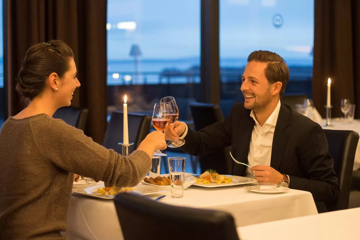 Dinner, Restaurant/Places to Eat in Bodensee-Hotel Sonnenhof