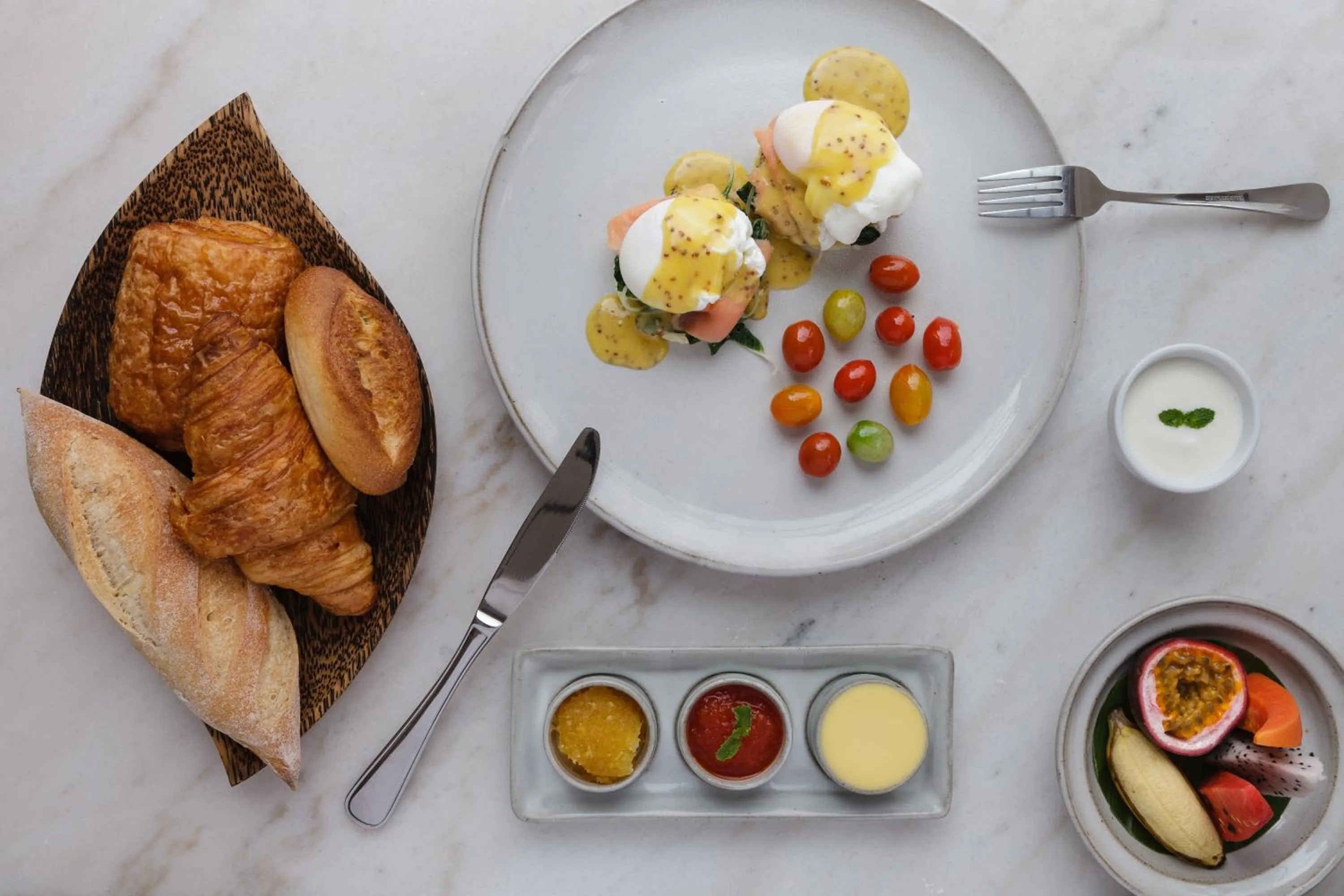 Food in Sarai and Wander Resort