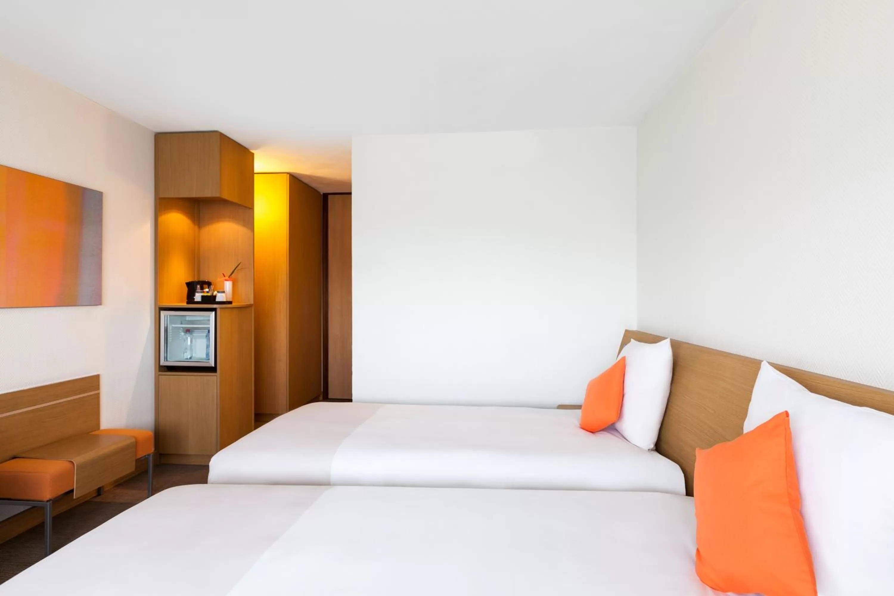 Bed in Novotel Pau Pyrénées