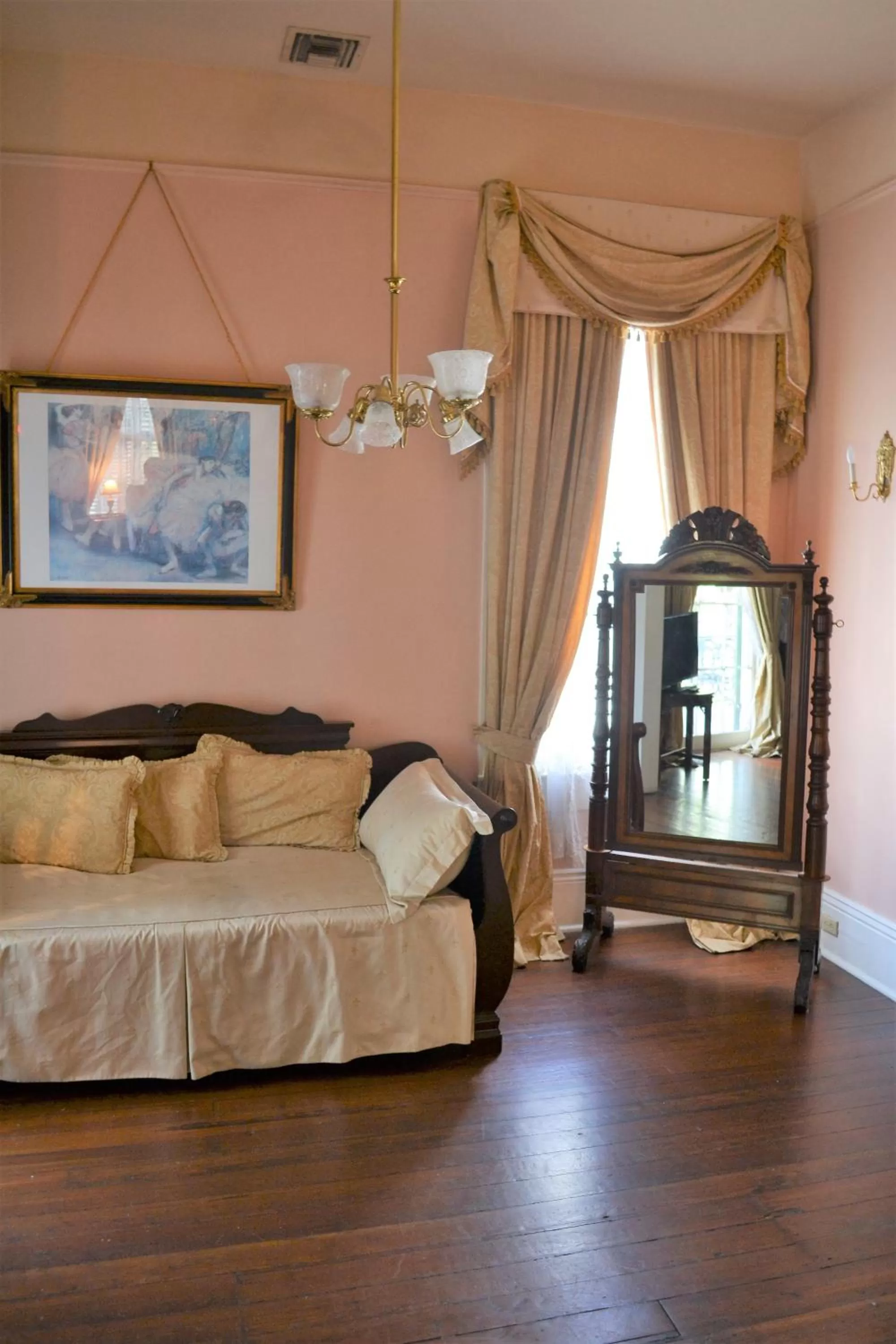 Seating Area in Edgar Degas House Historic Home and Museum