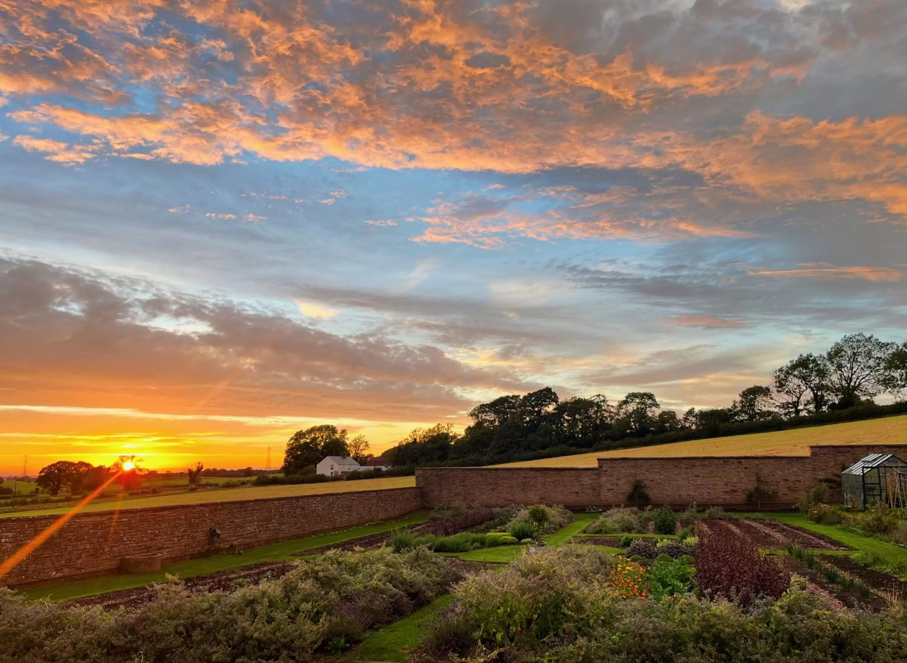 Garden in Farlam Hall Hotel & Restaurant