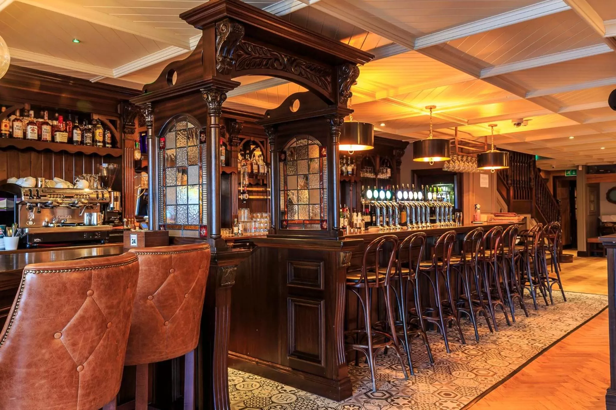 Lounge or bar in The Bridge Tavern