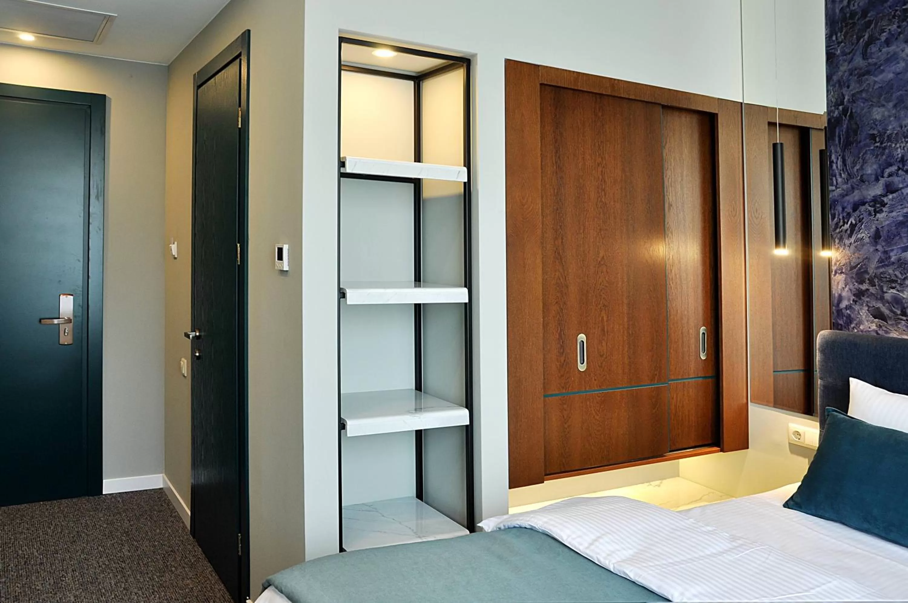 Bedroom, Bed in River View Hotel Tbilisi