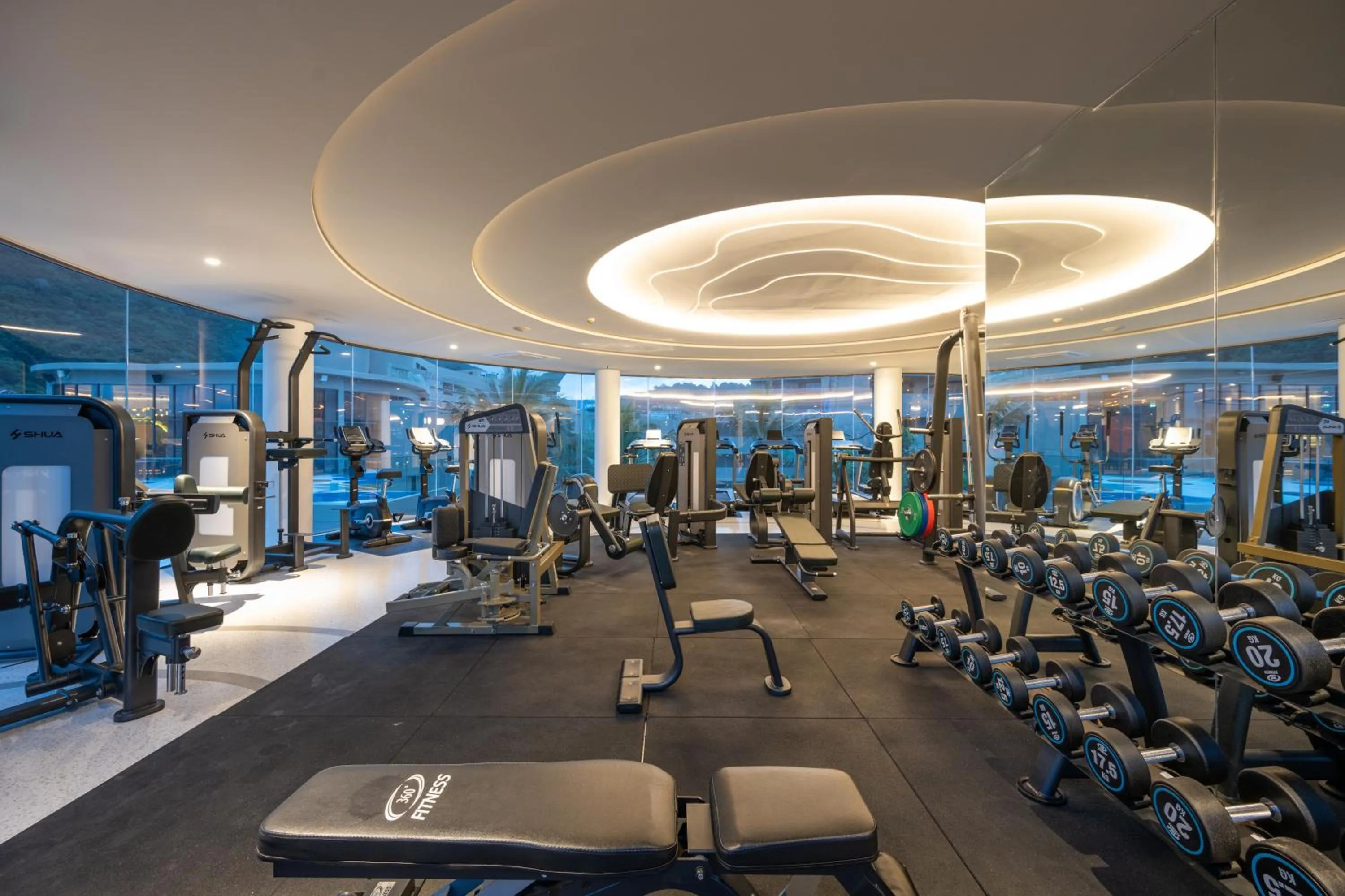 Fitness centre/facilities in Metadee Concept Hotel