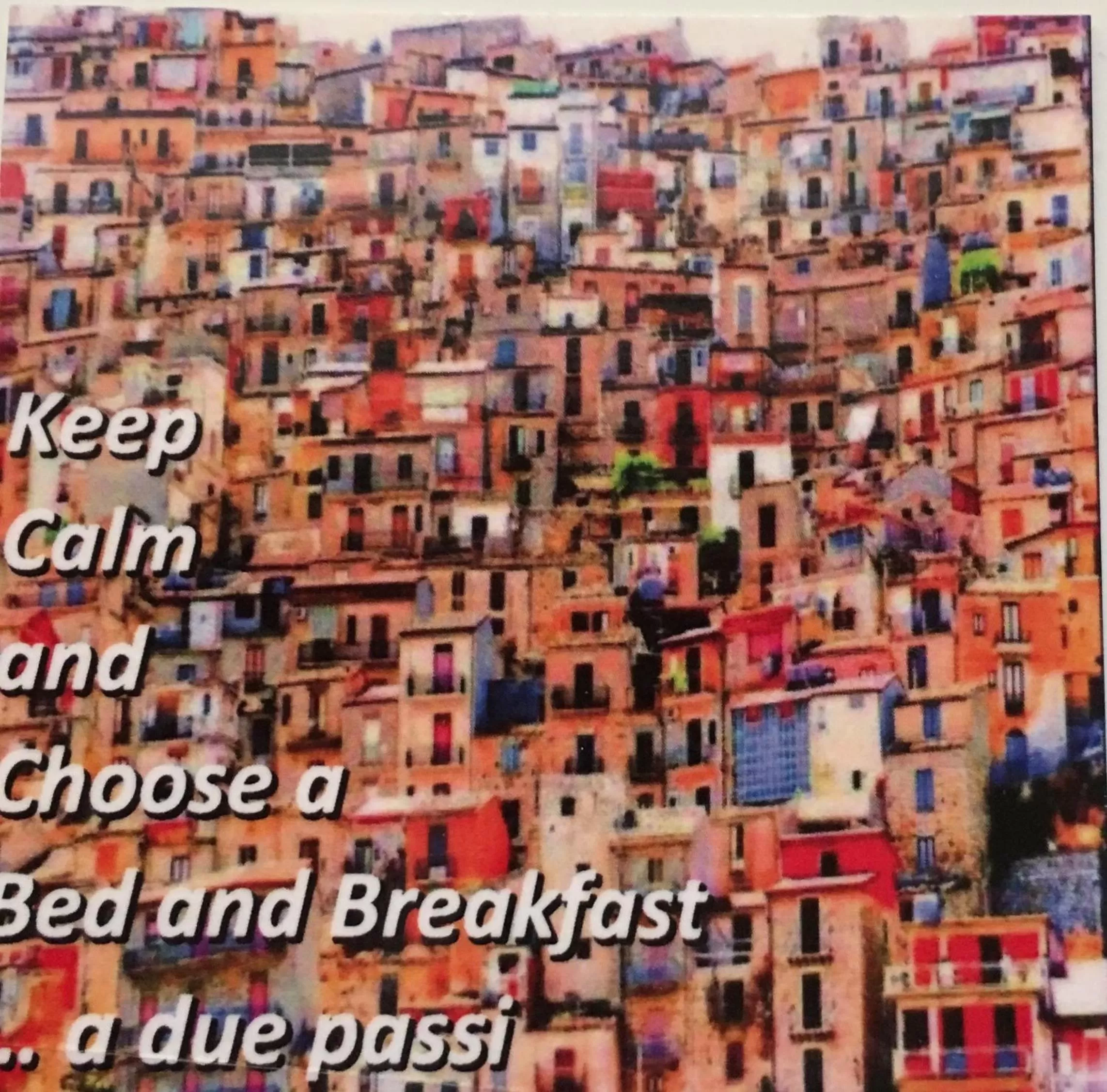 Decorative detail in B&B A Due Passi