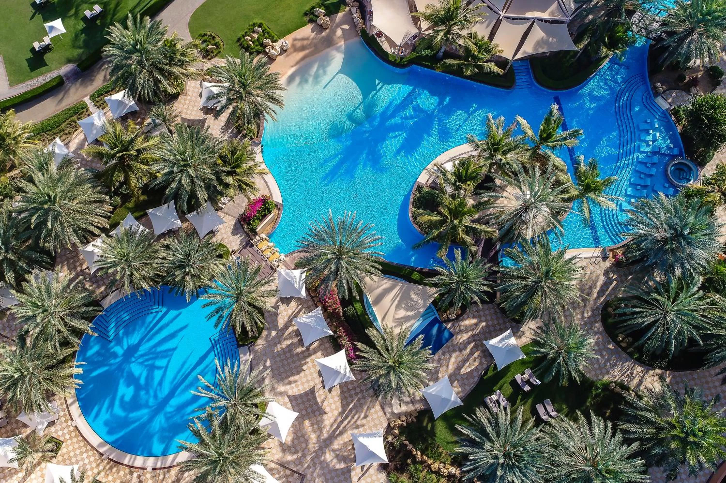 Bird's eye view in Shangri-La Barr Al Jissah, Muscat