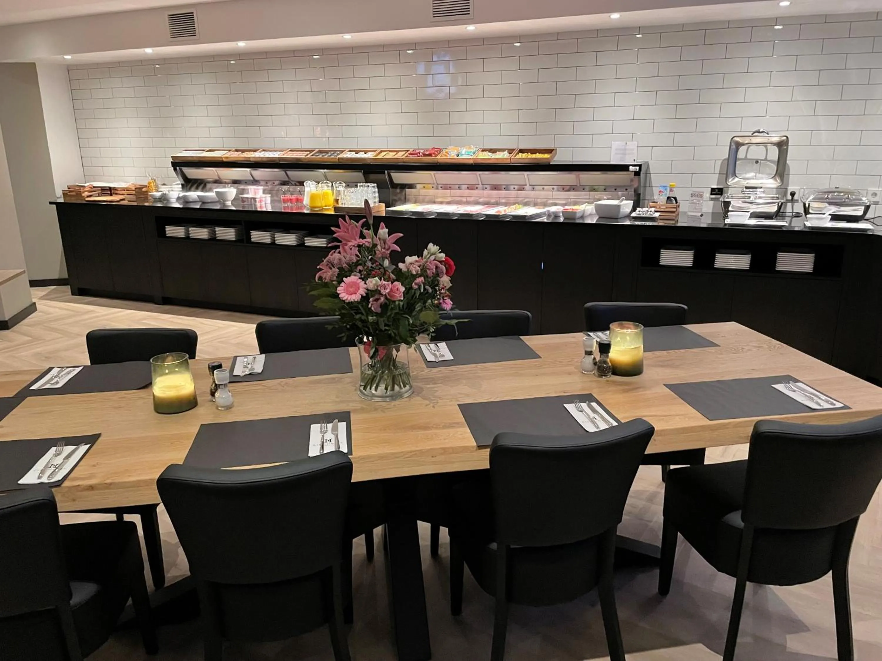 Restaurant/places to eat in City Hotel Bergen op Zoom