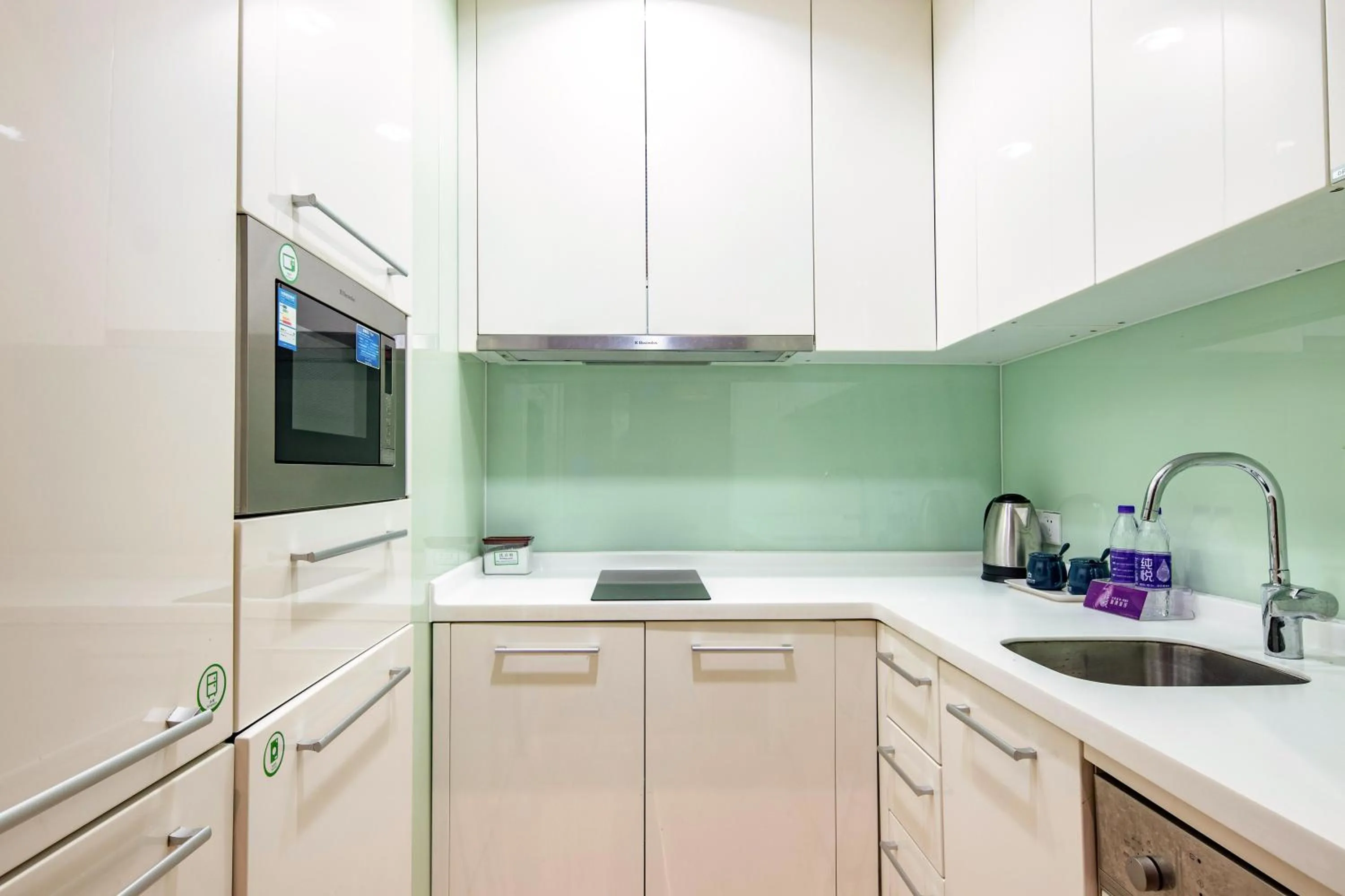 Kitchen or kitchenette in Guangzhou Xing Yi International Apartment - Poly World Branch
