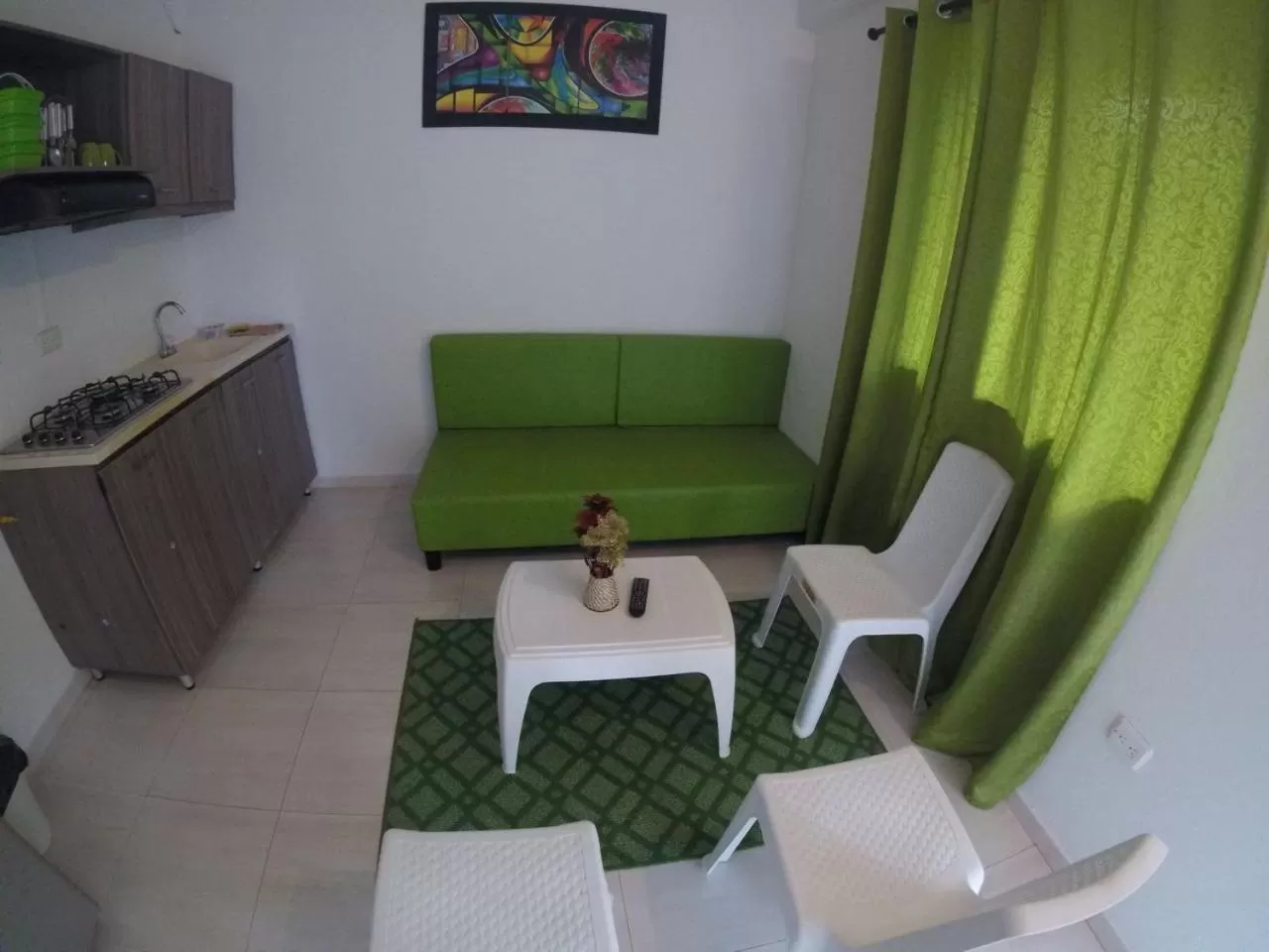 Kitchen or kitchenette, Seating Area in Apartamento Miss Brigida