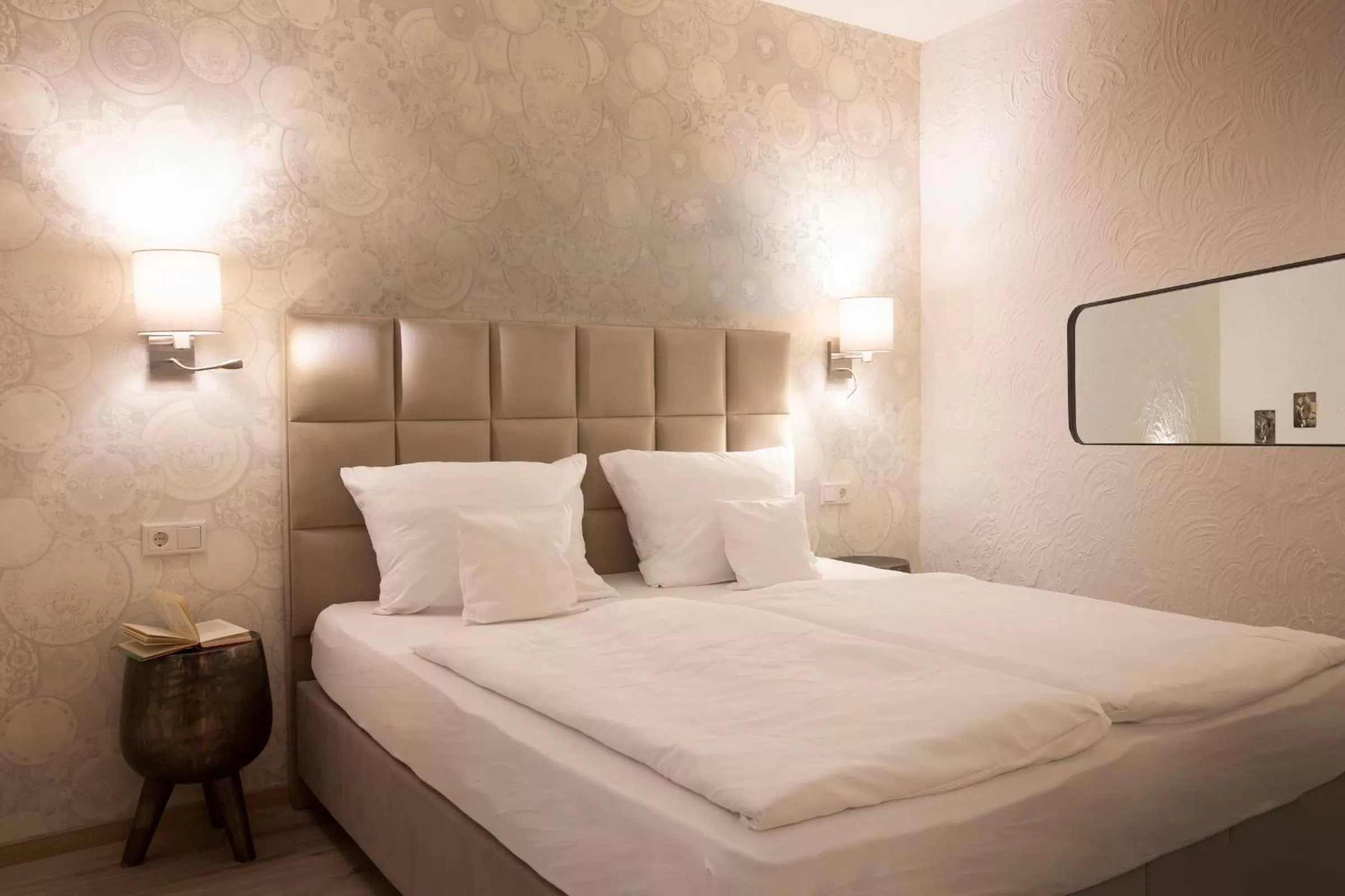 Bed in Hotel Hüttenmühle Hillscheid