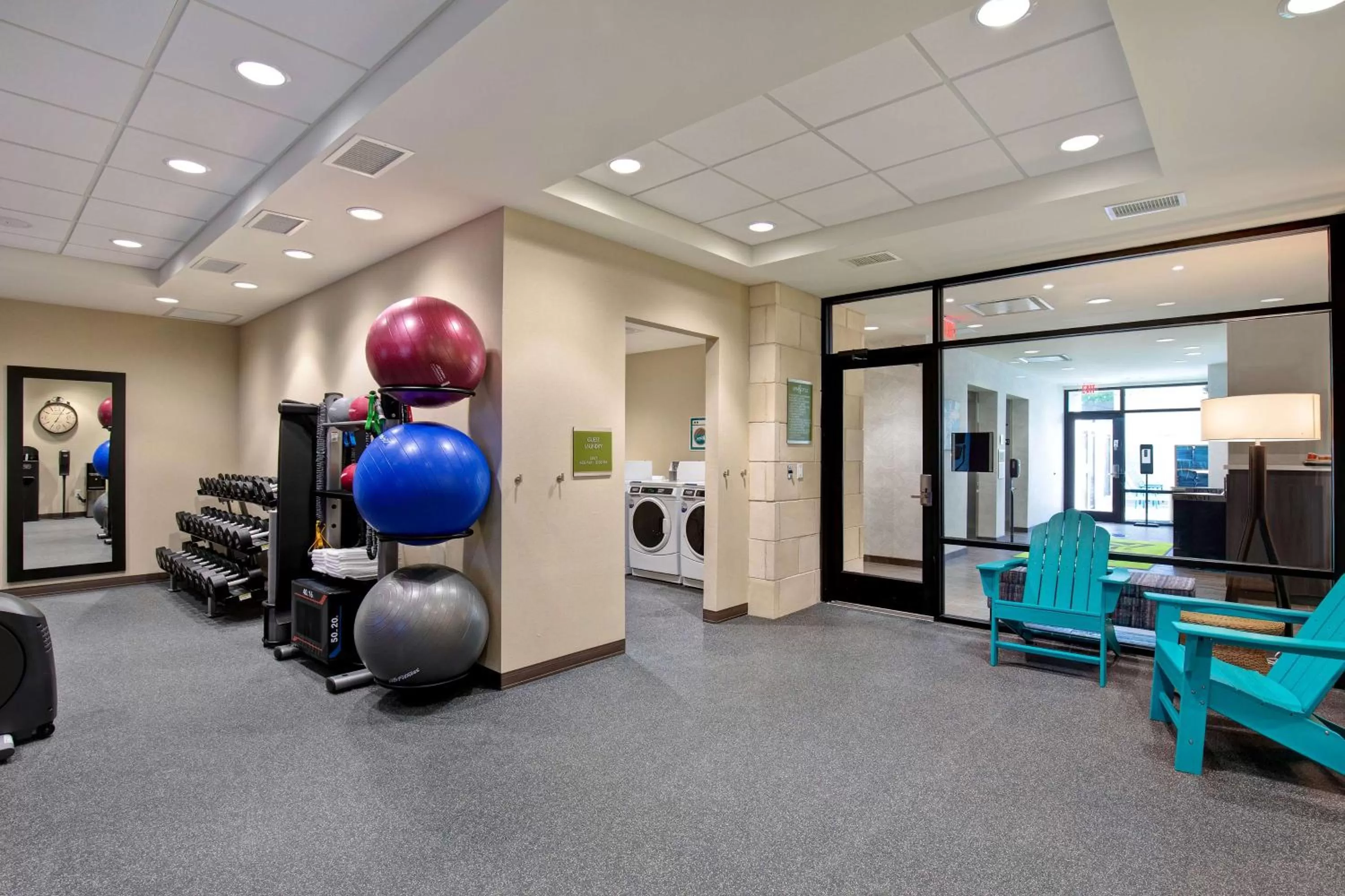 Fitness centre/facilities in Home2 Suites By Hilton Lewisville Dallas