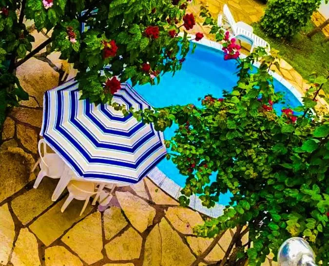 Pool View in Pousada Aquarela Pirenopolis