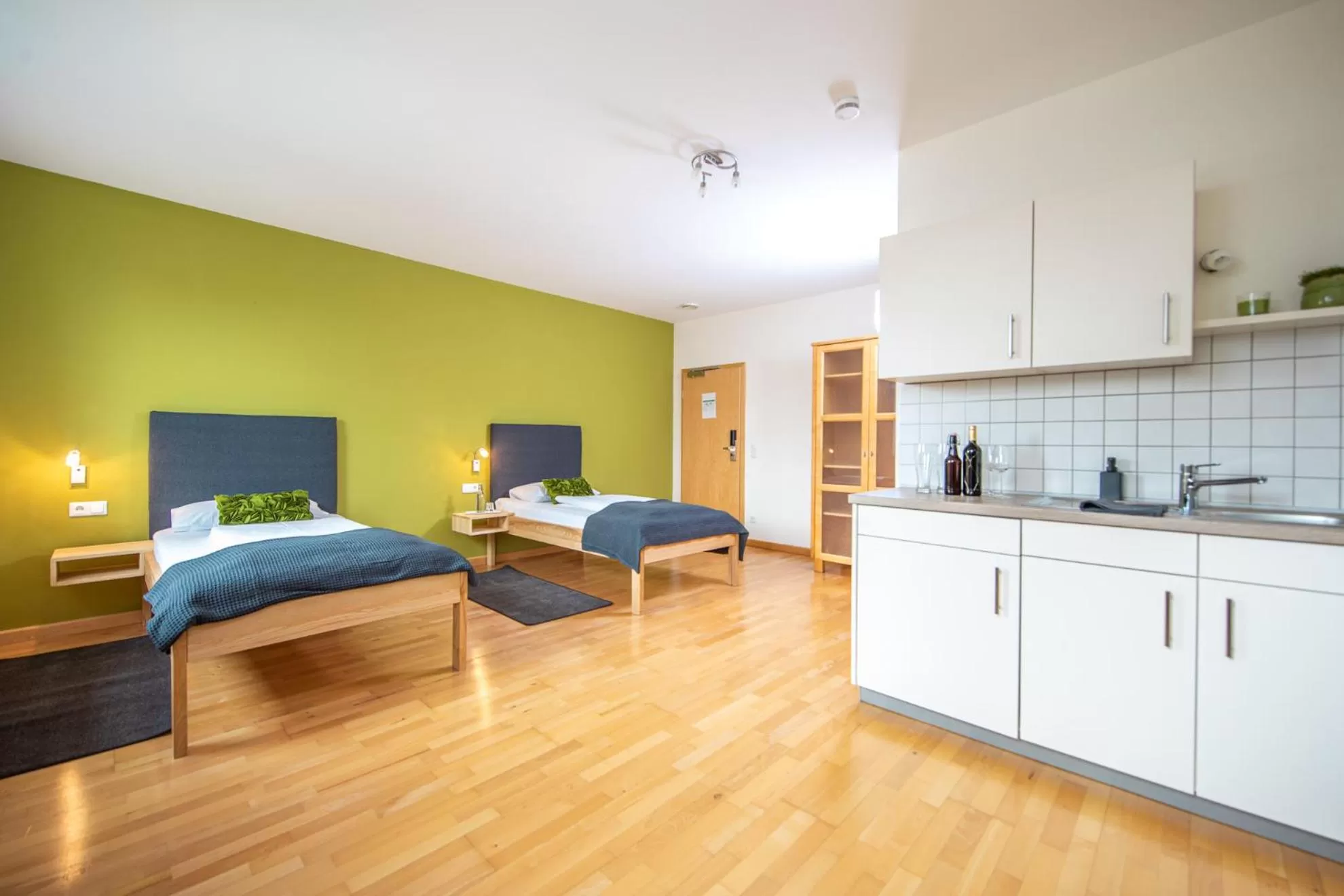 Kitchen or kitchenette in Hotel Donau-Ries