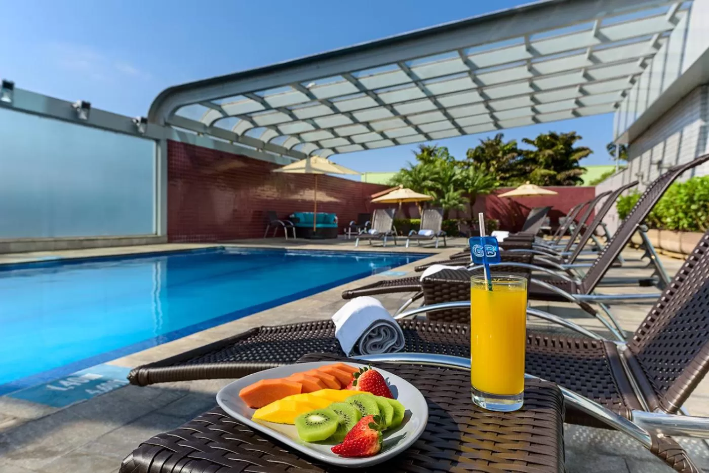 Swimming pool in Novotel Sao Paulo Center Norte