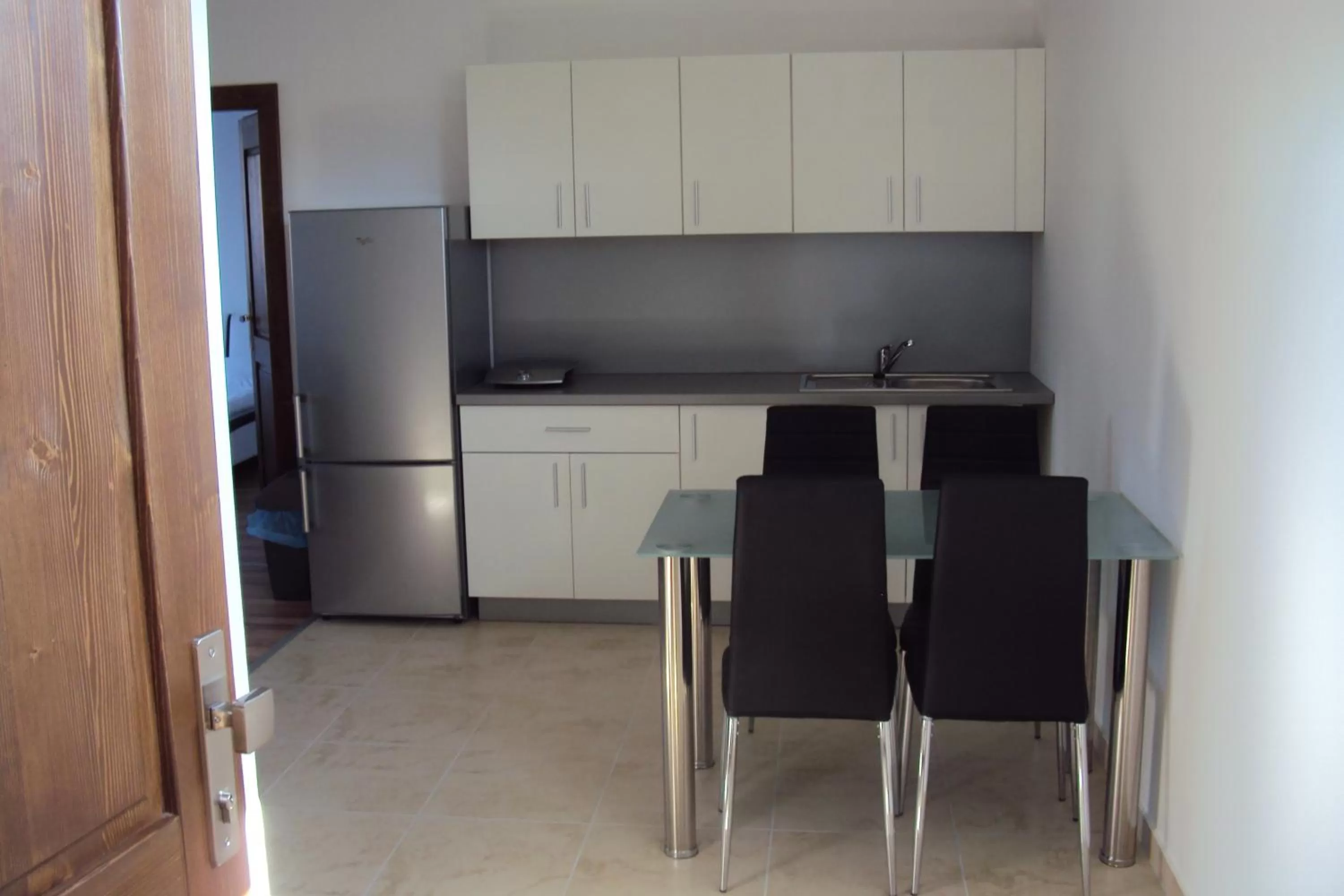 Kitchen or kitchenette in Motel Senec