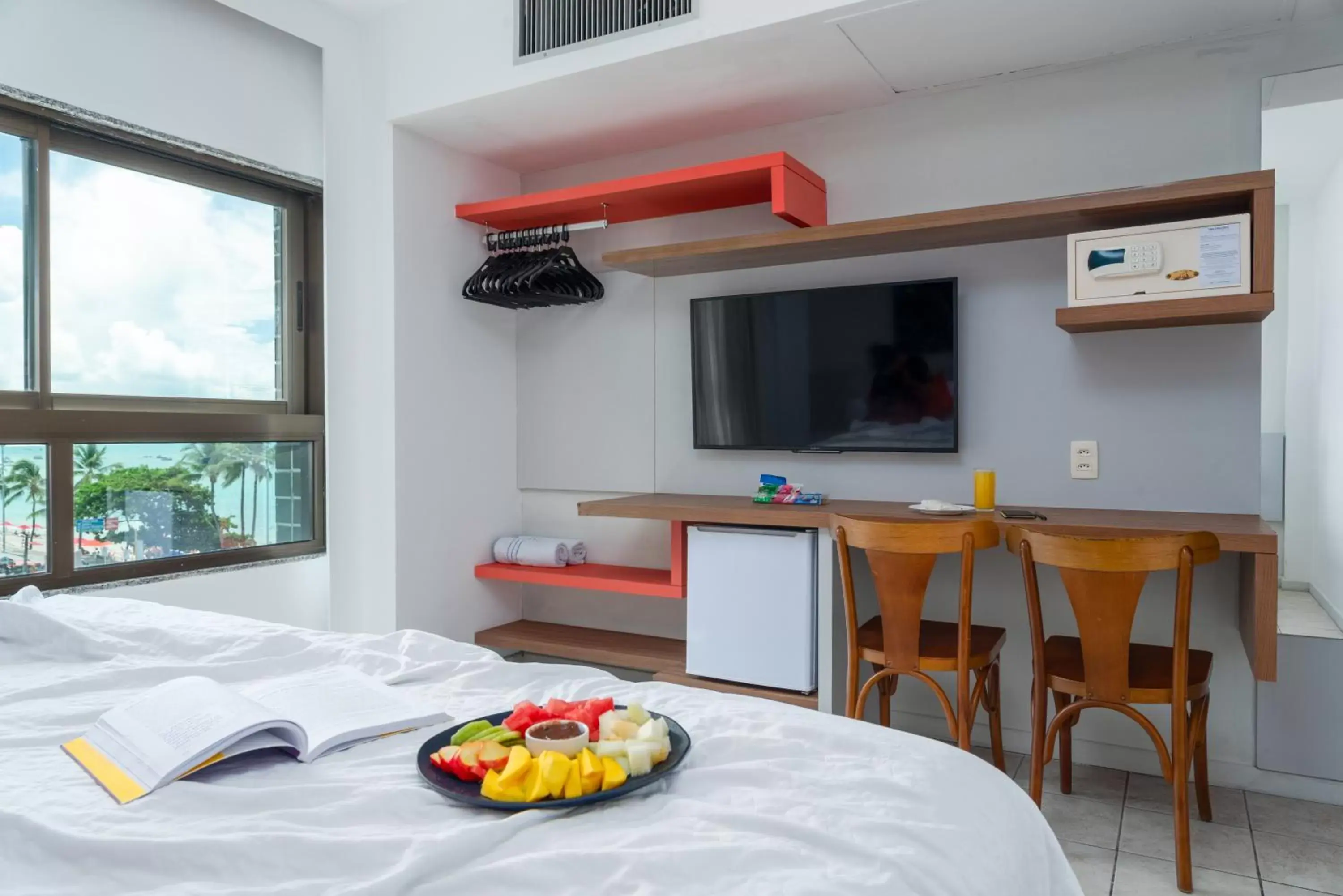 Double or Twin Room with Partial Sea View in Hotel Ponta Verde Maceió Double or Twin Room with Partial Sea View in Hotel Ponta Verde Maceió