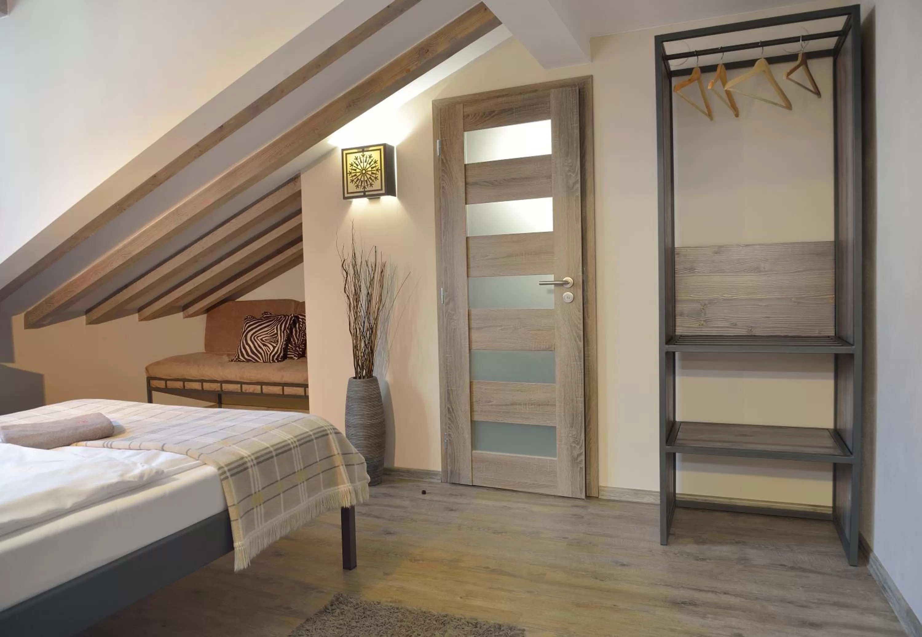 Bed in Hotel and restaurant Via Ironia