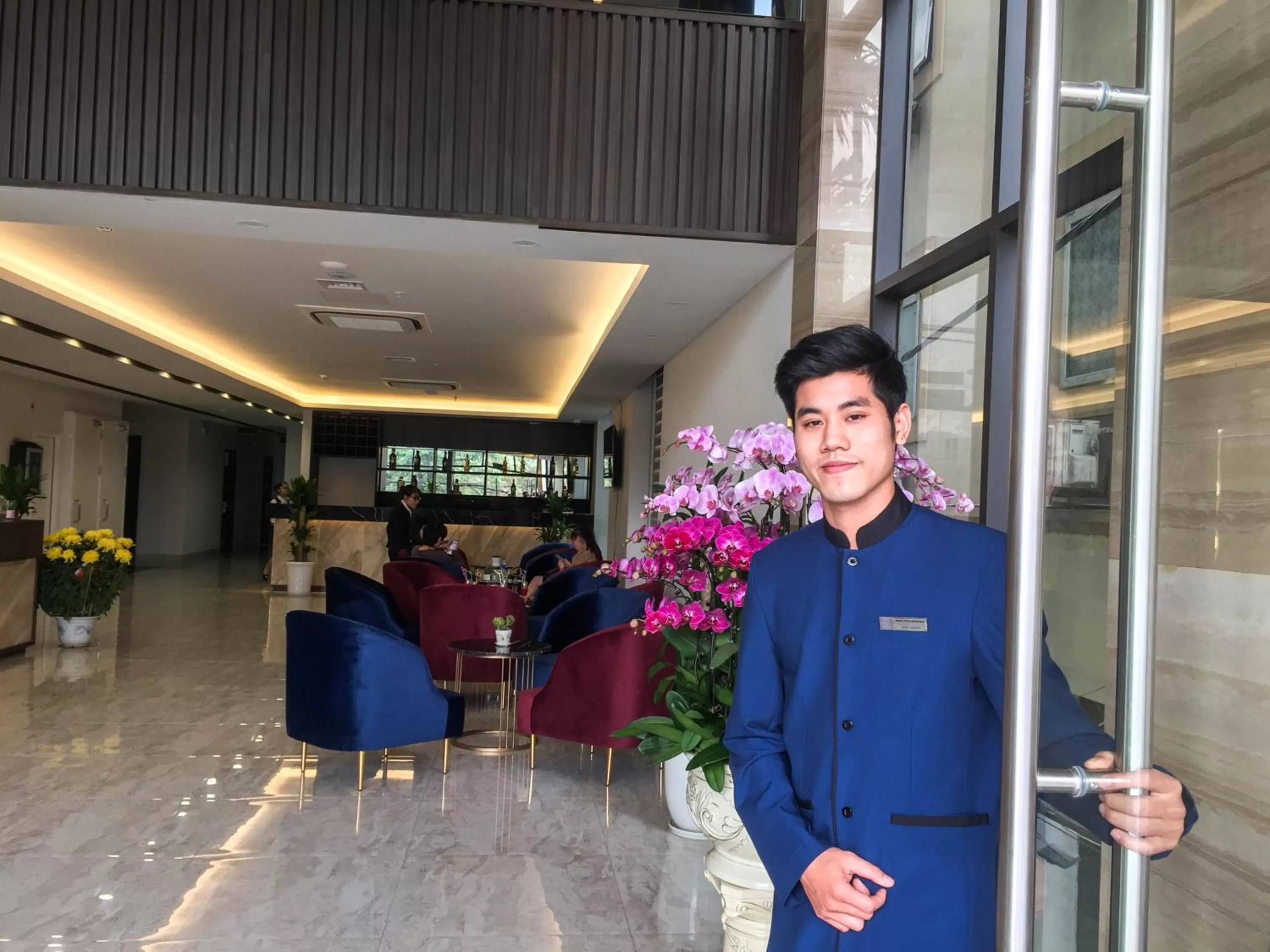 Staff in Western Skyline Hotel