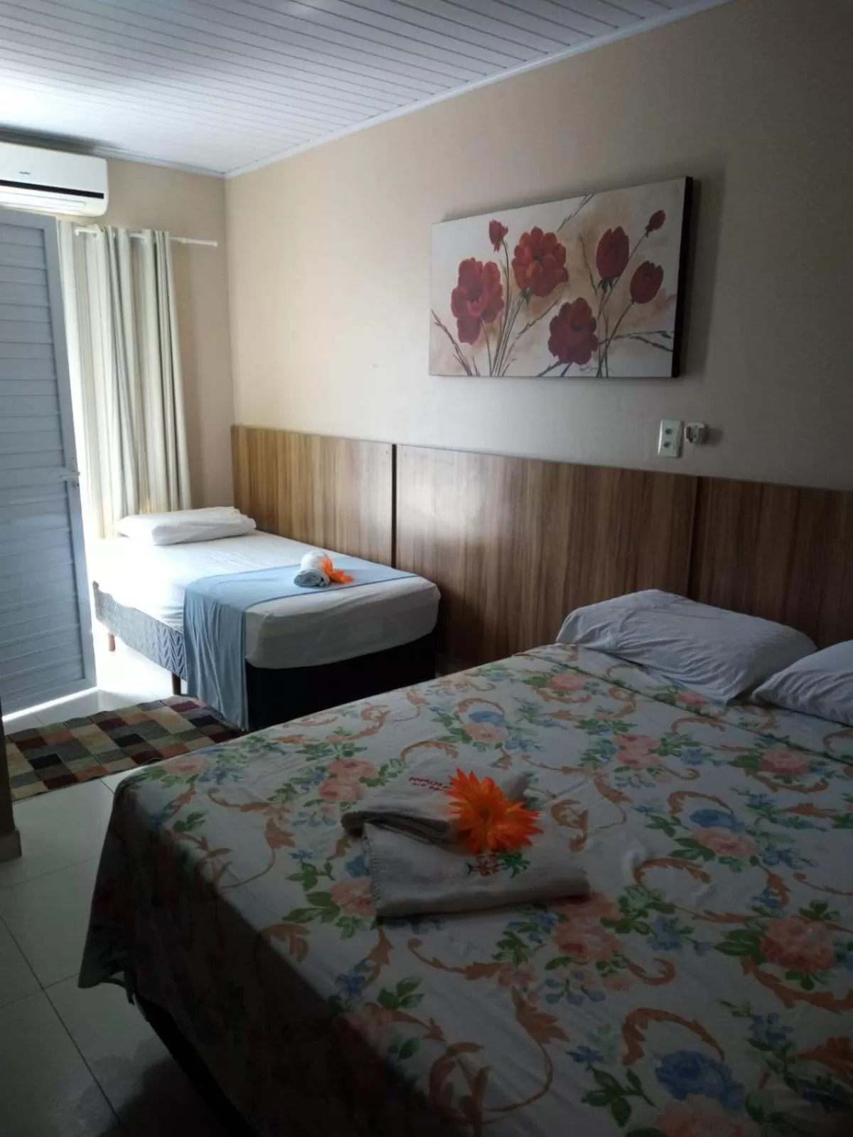 Bed in Pousada Rota das Praias