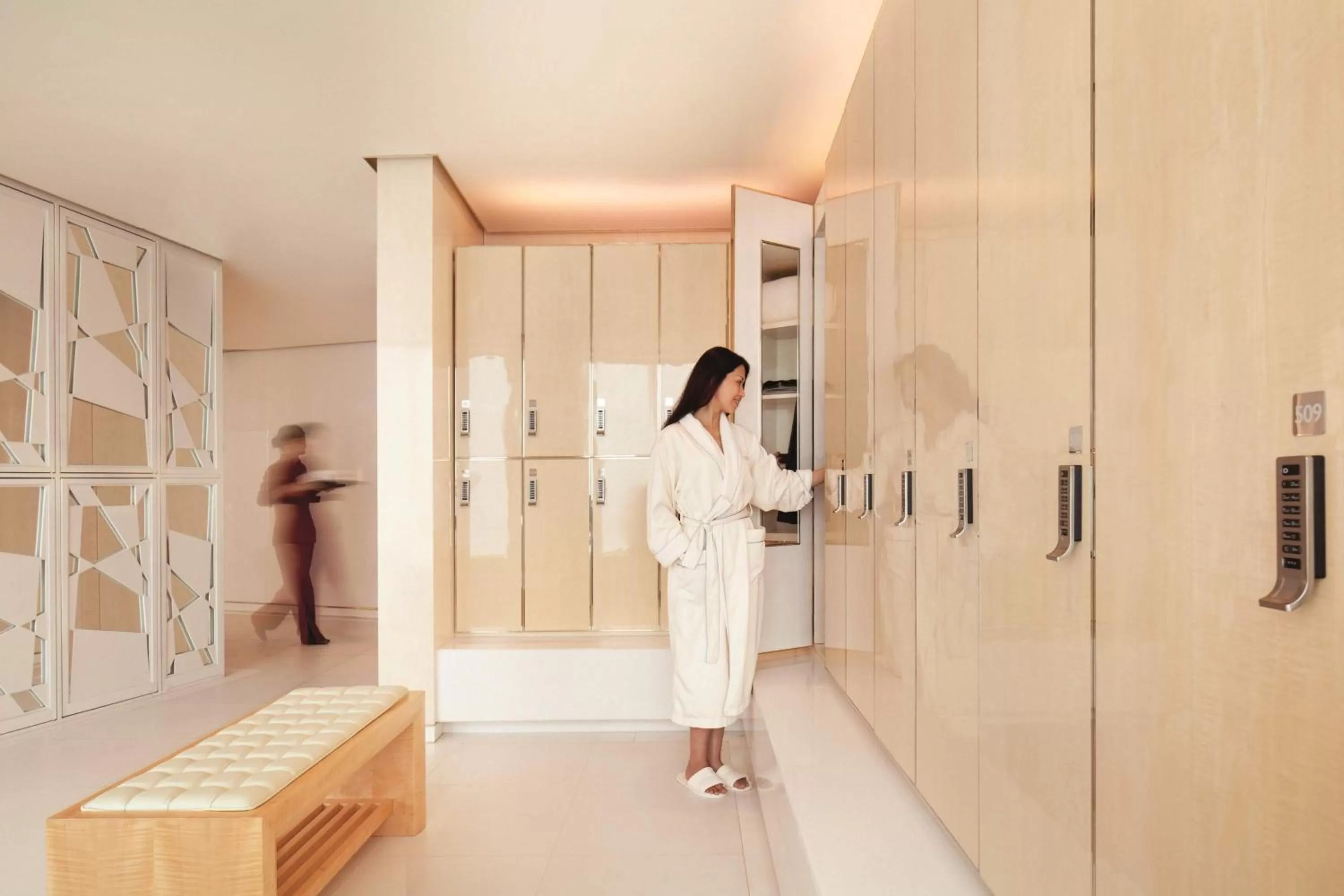 Spa and wellness centre/facilities in The Ritz-Carlton Shanghai, Pudong