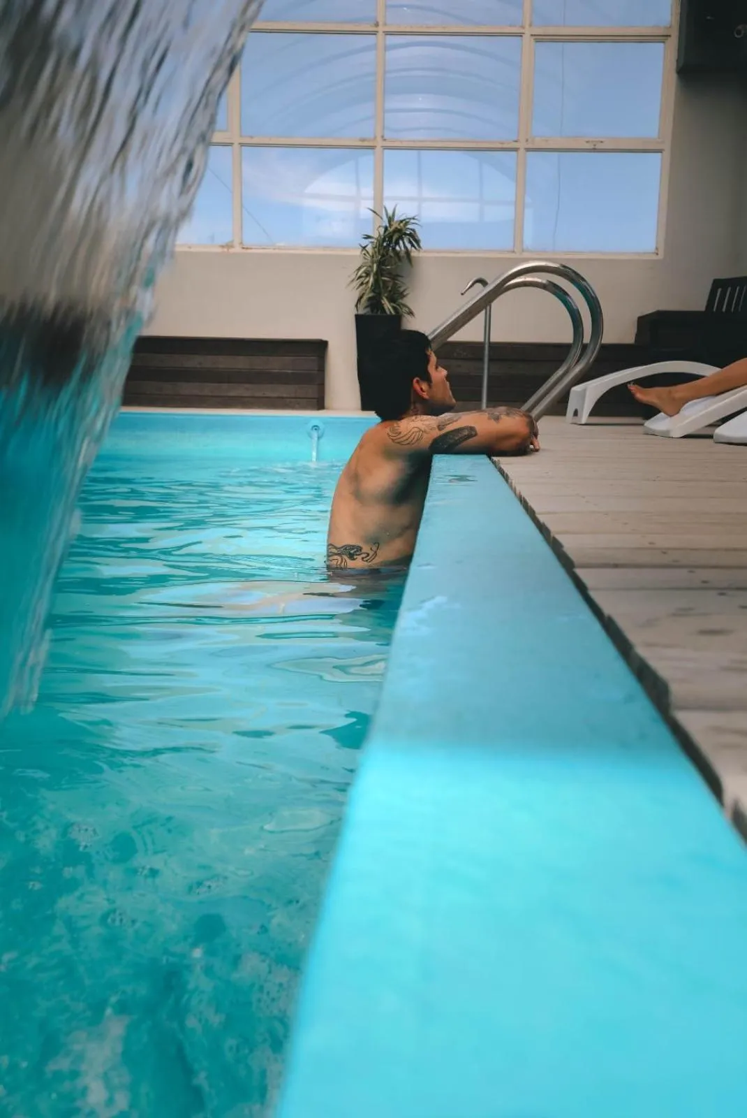 Swimming pool in Hotel Ghala Salta