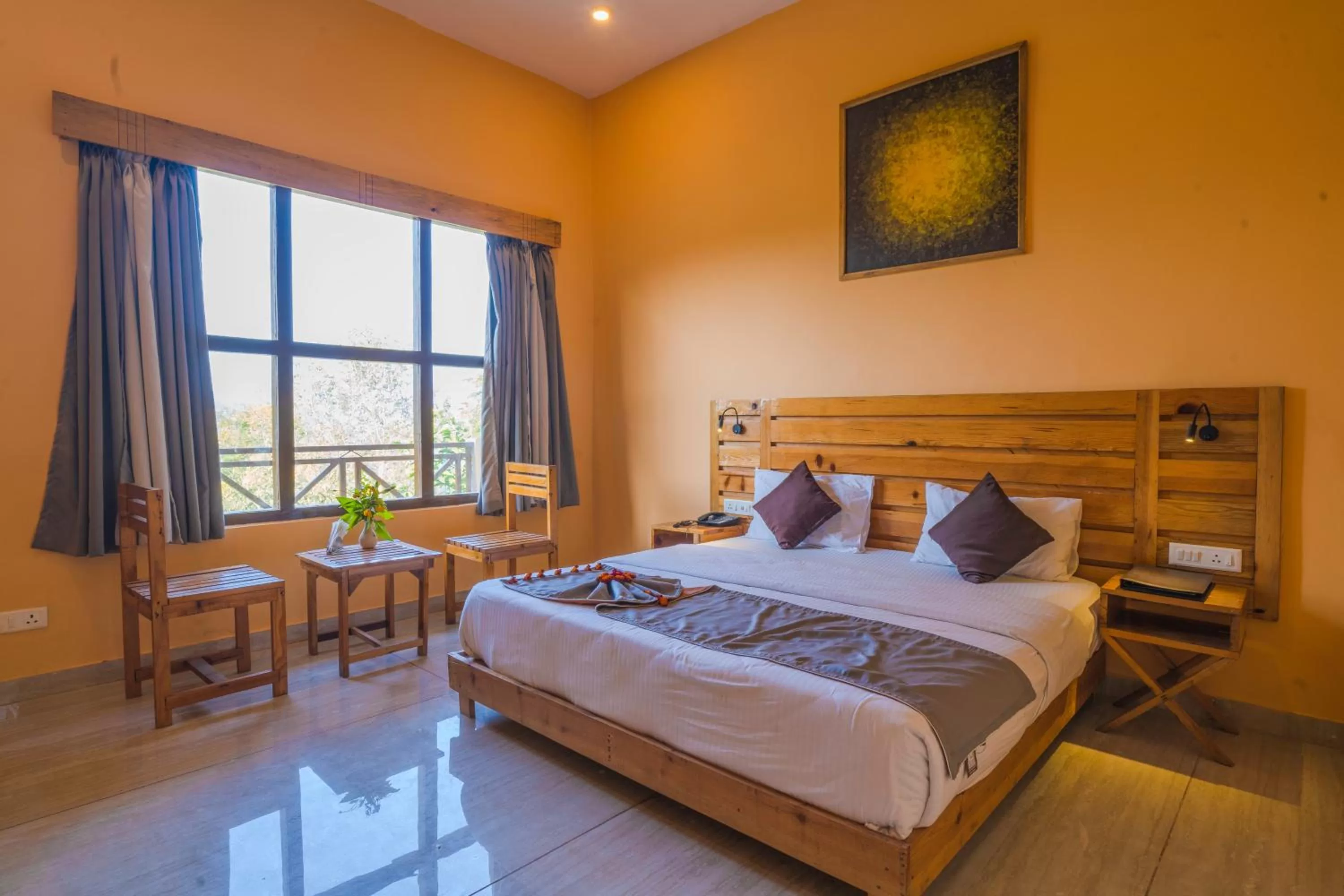 Bed in LaHermitage Resort