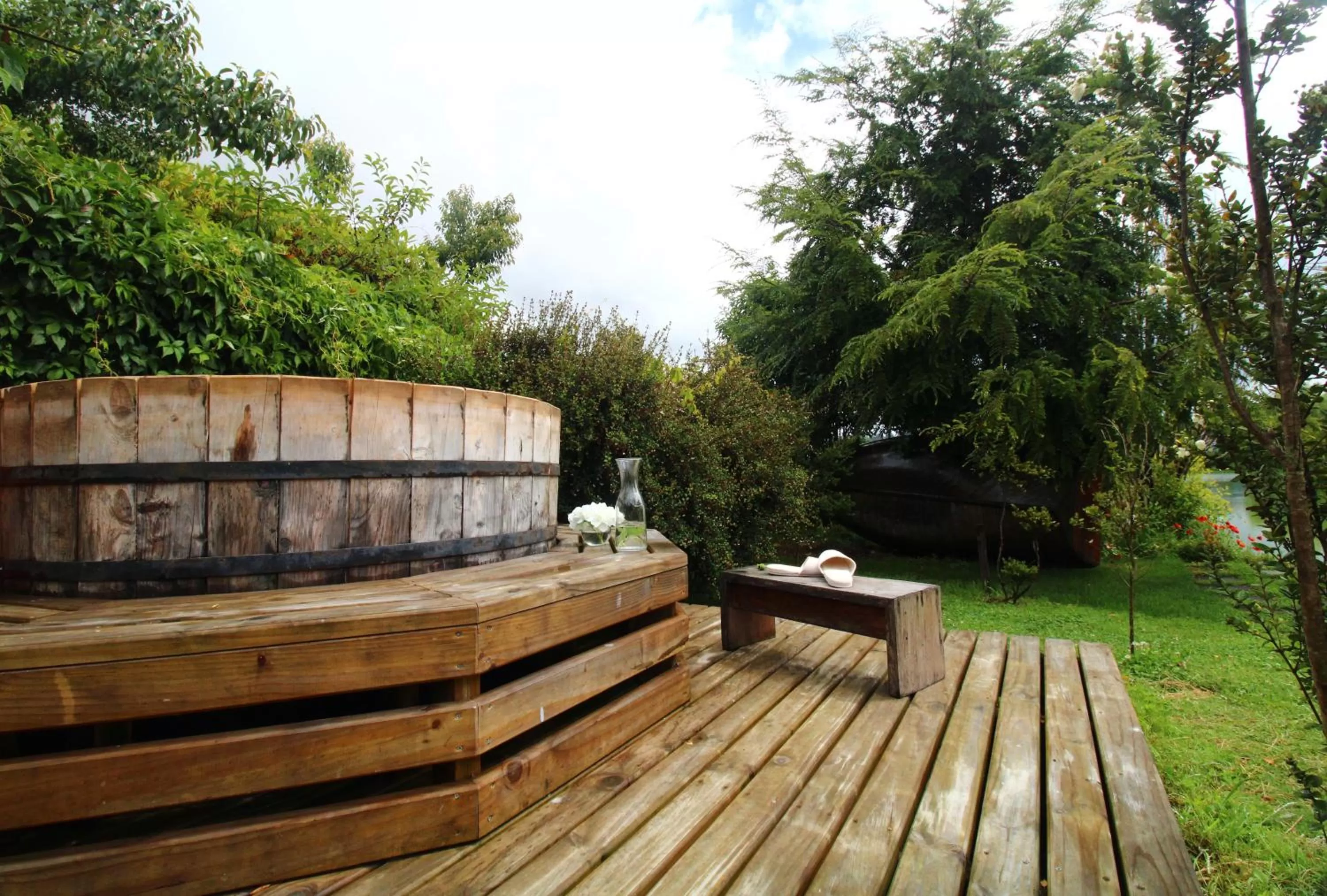 Garden in Hotel Boutique Casa Werner