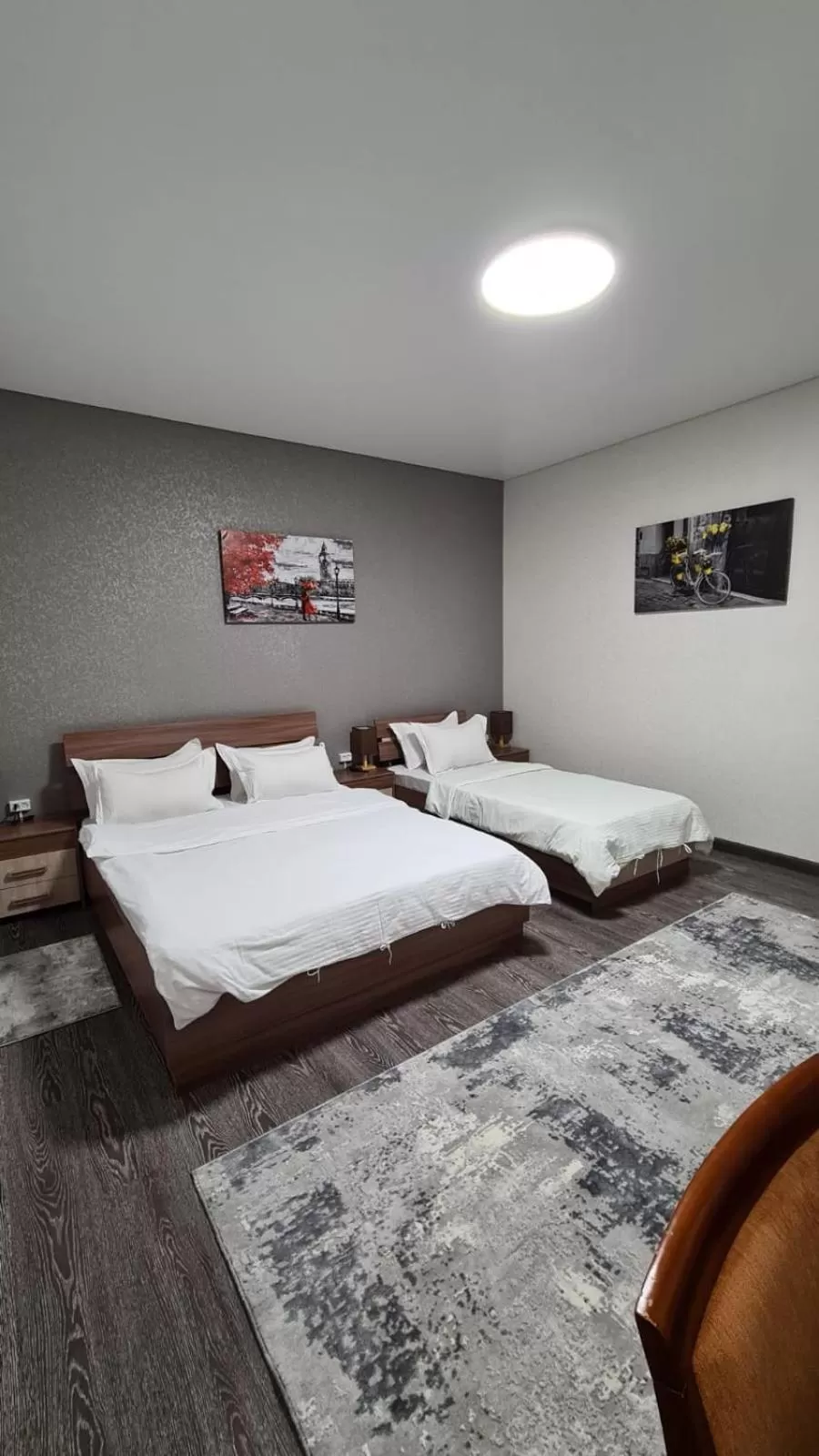 Bed in Deluxe SPA-Hotel