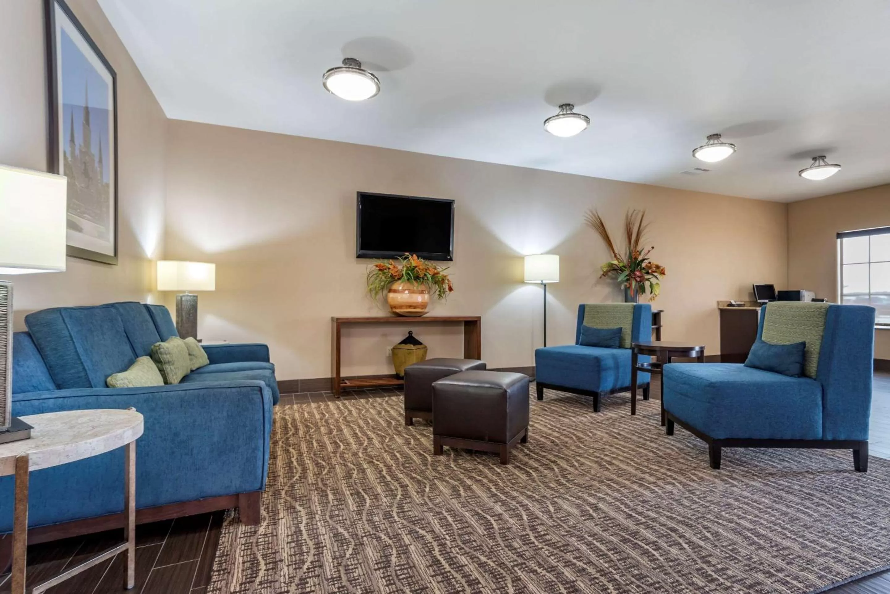 Lobby or reception in Comfort Inn & Suites Scott-West Lafayette